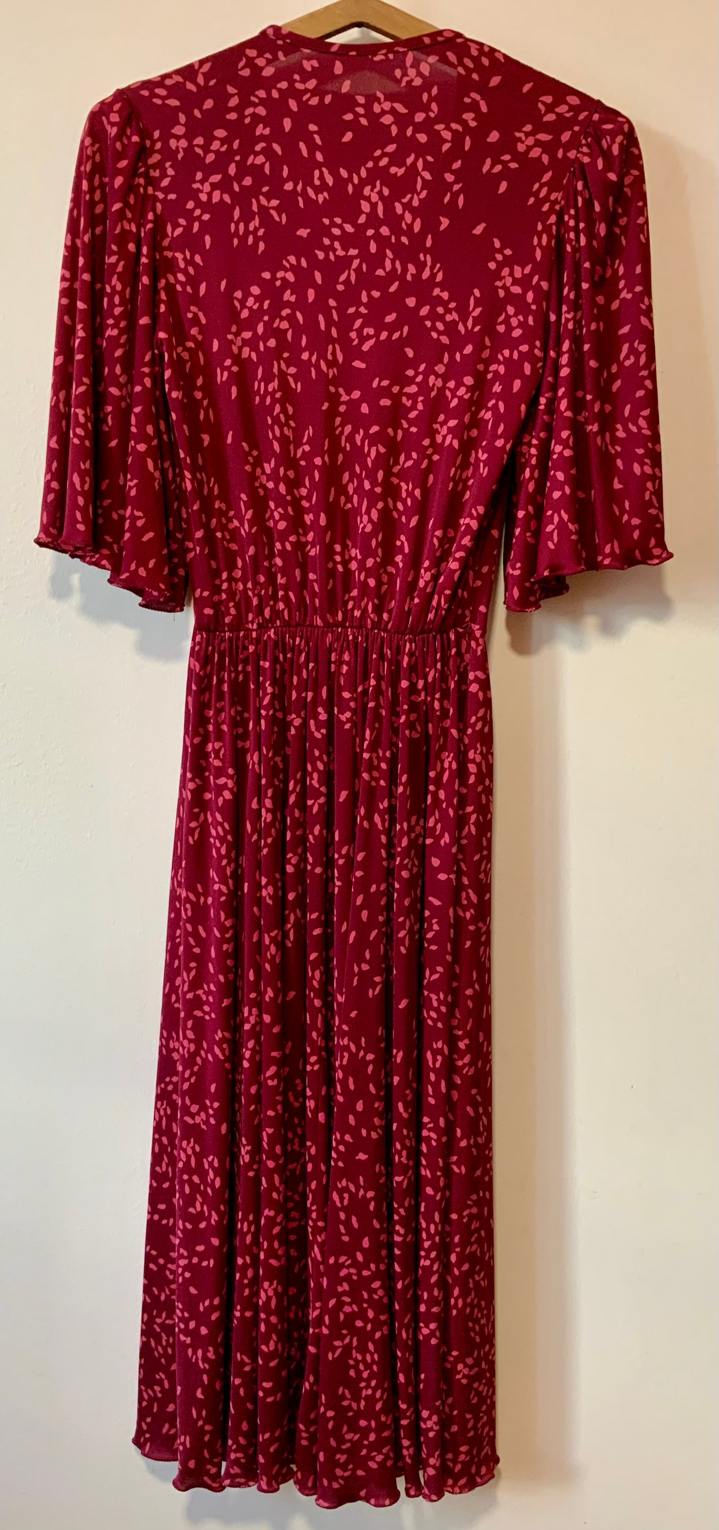 Robe élégante grandes manches Vintage- T42