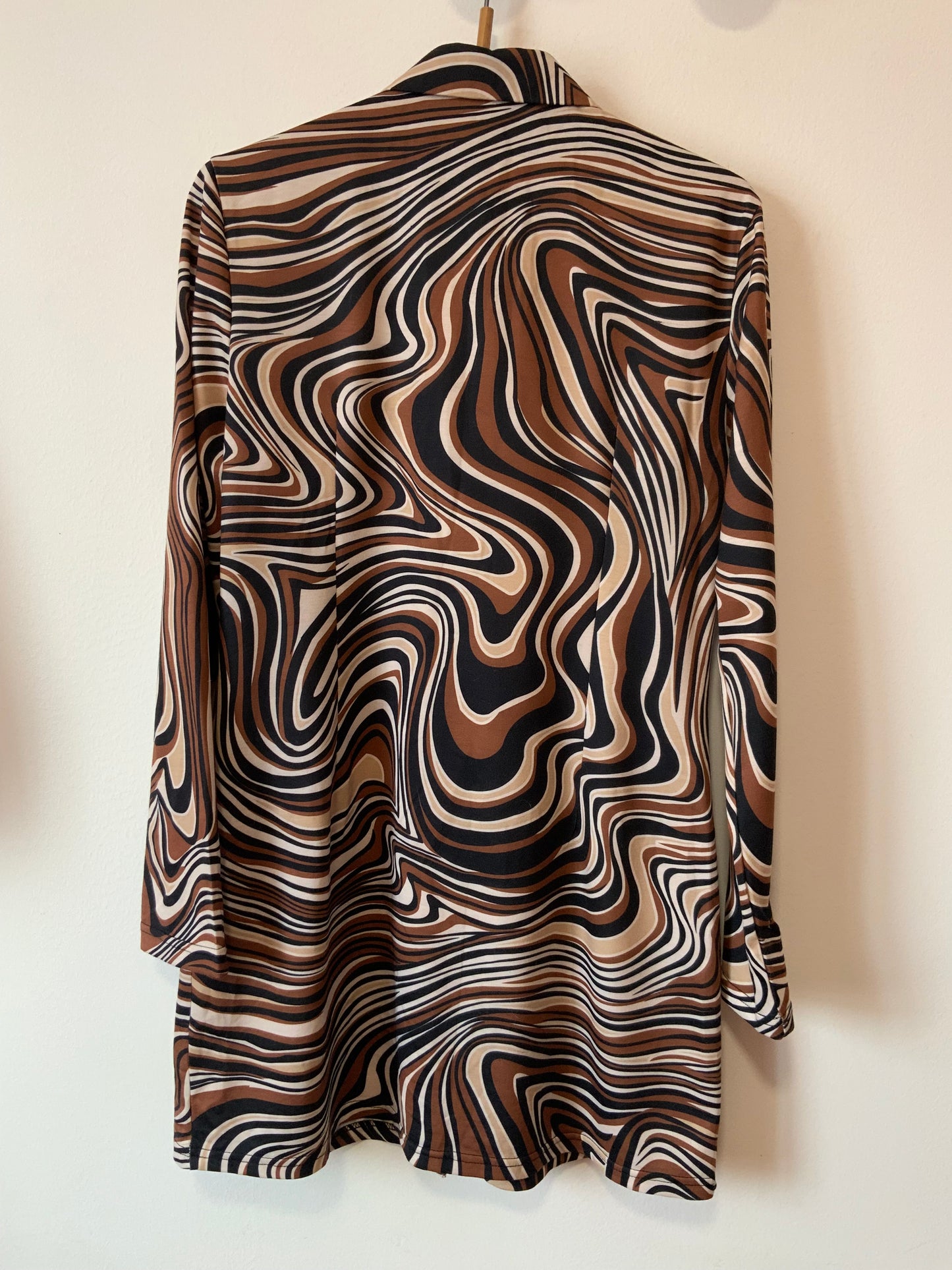 Mini Robe tunique Psychédélique Vintage 1990- T42