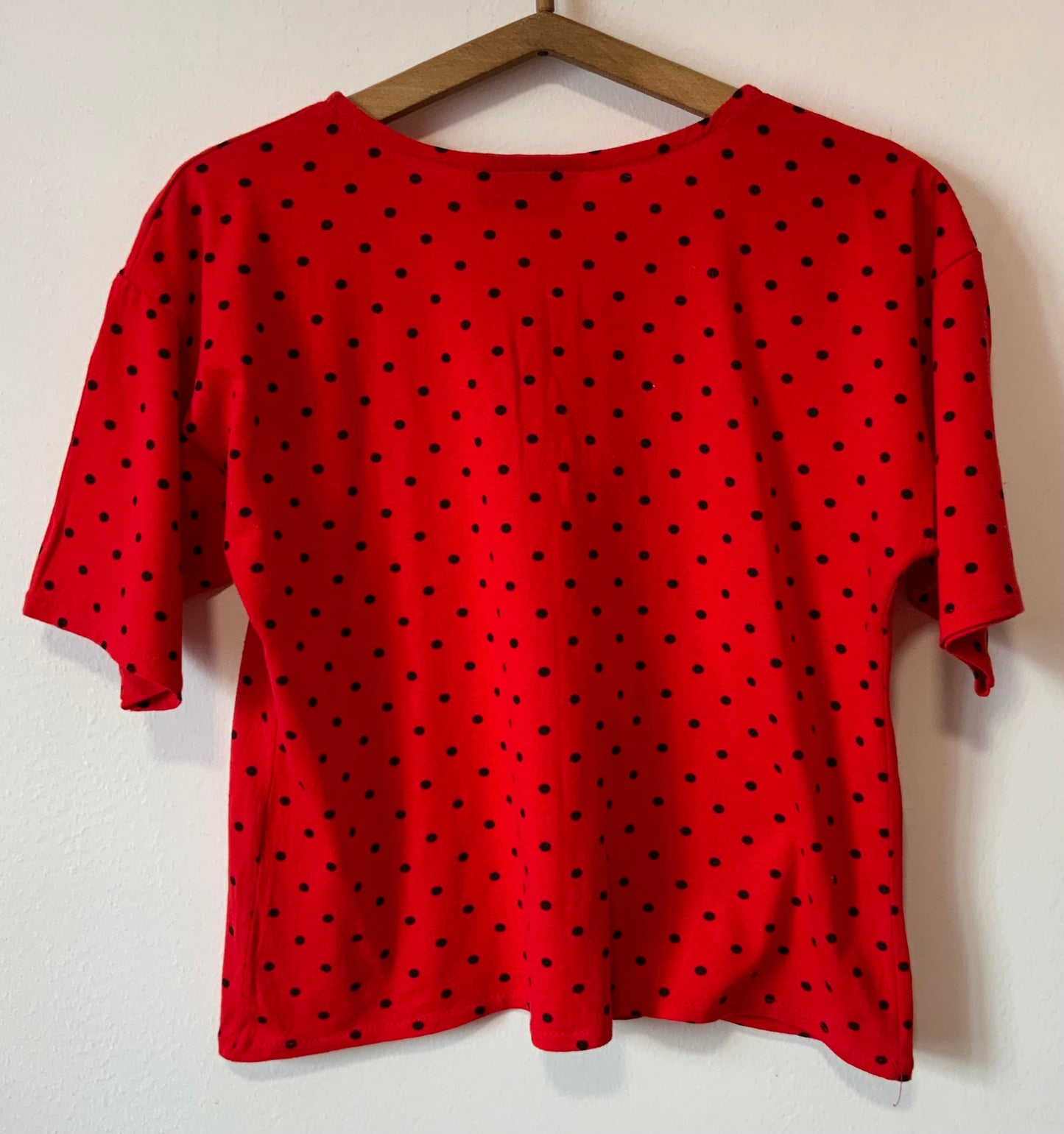 T shirt Vintage fun petits pois 1980- TU