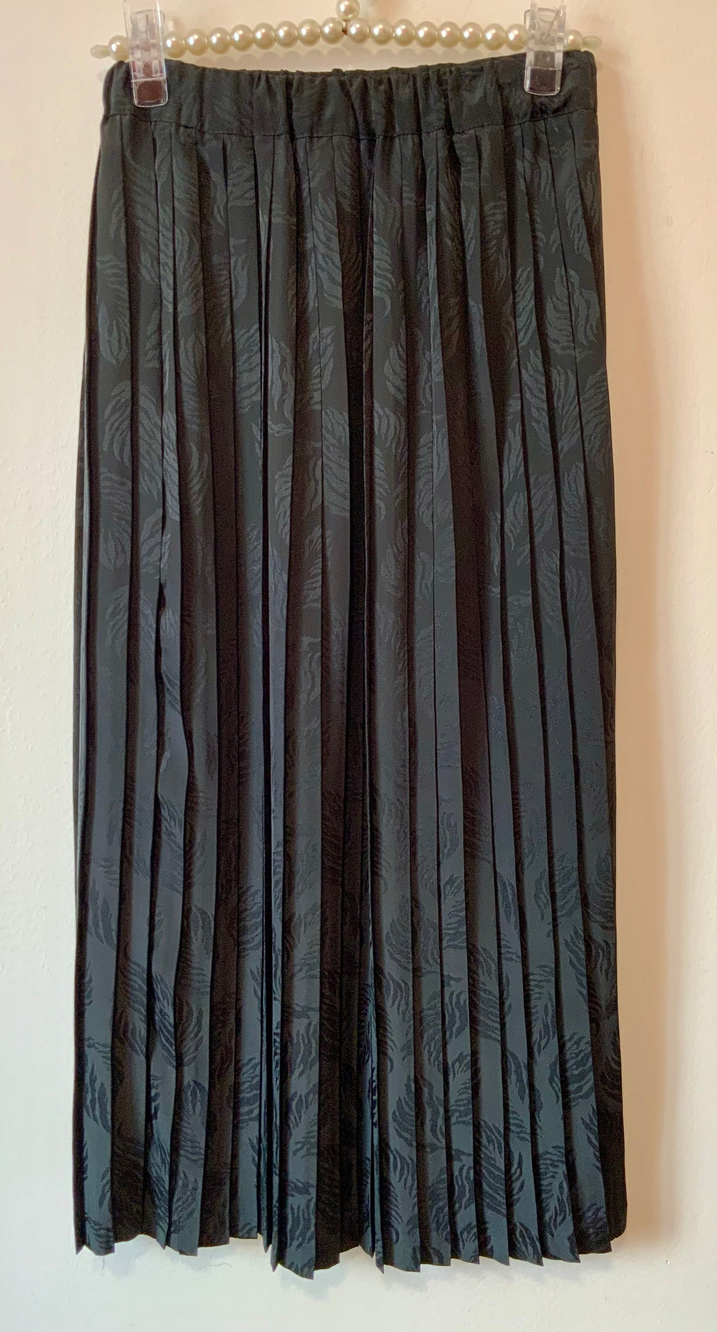 Jupe longue plissée Vintage 1980- T38/40
