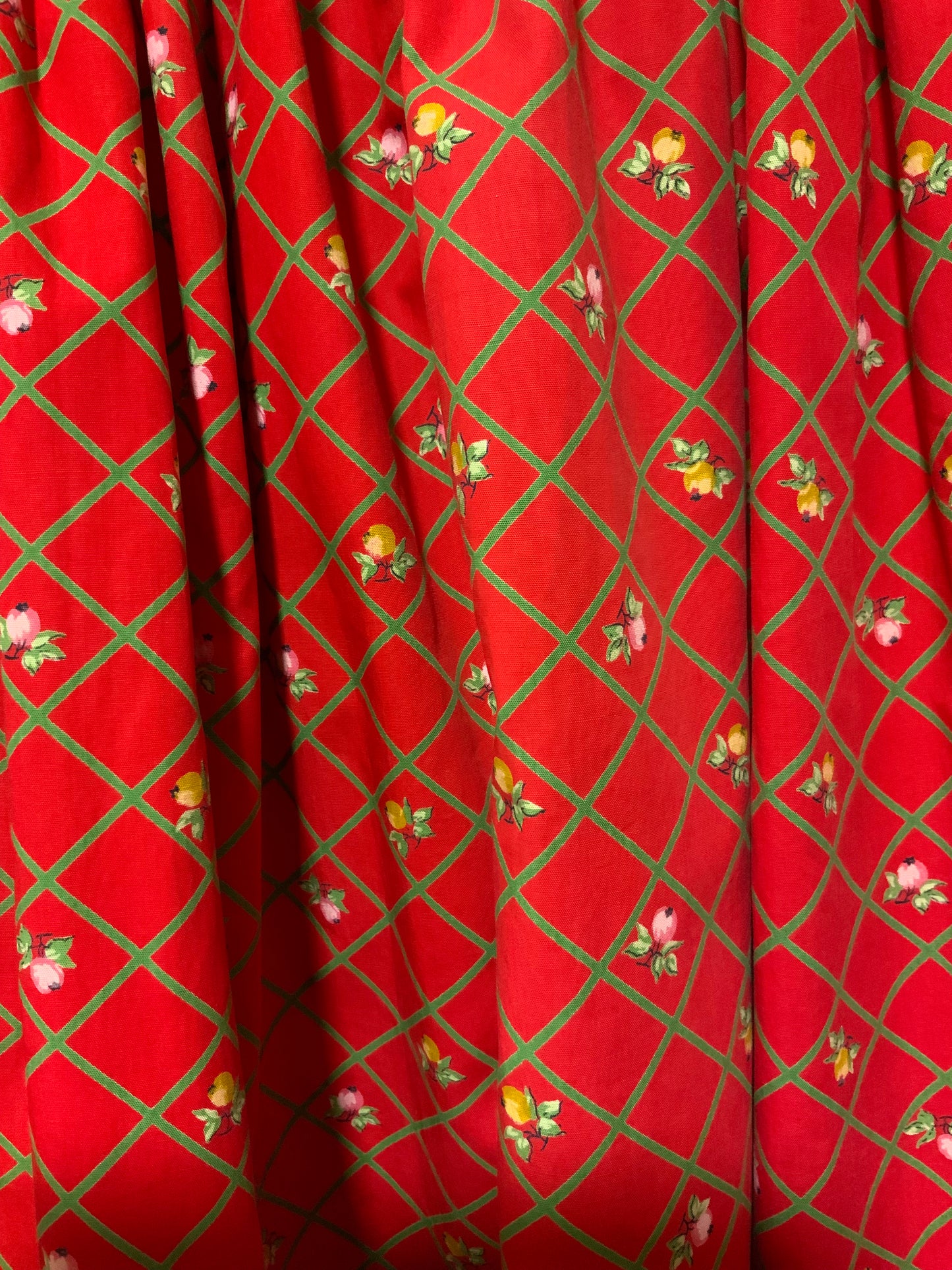 Jupe à Fleurs Faite Main création 1970