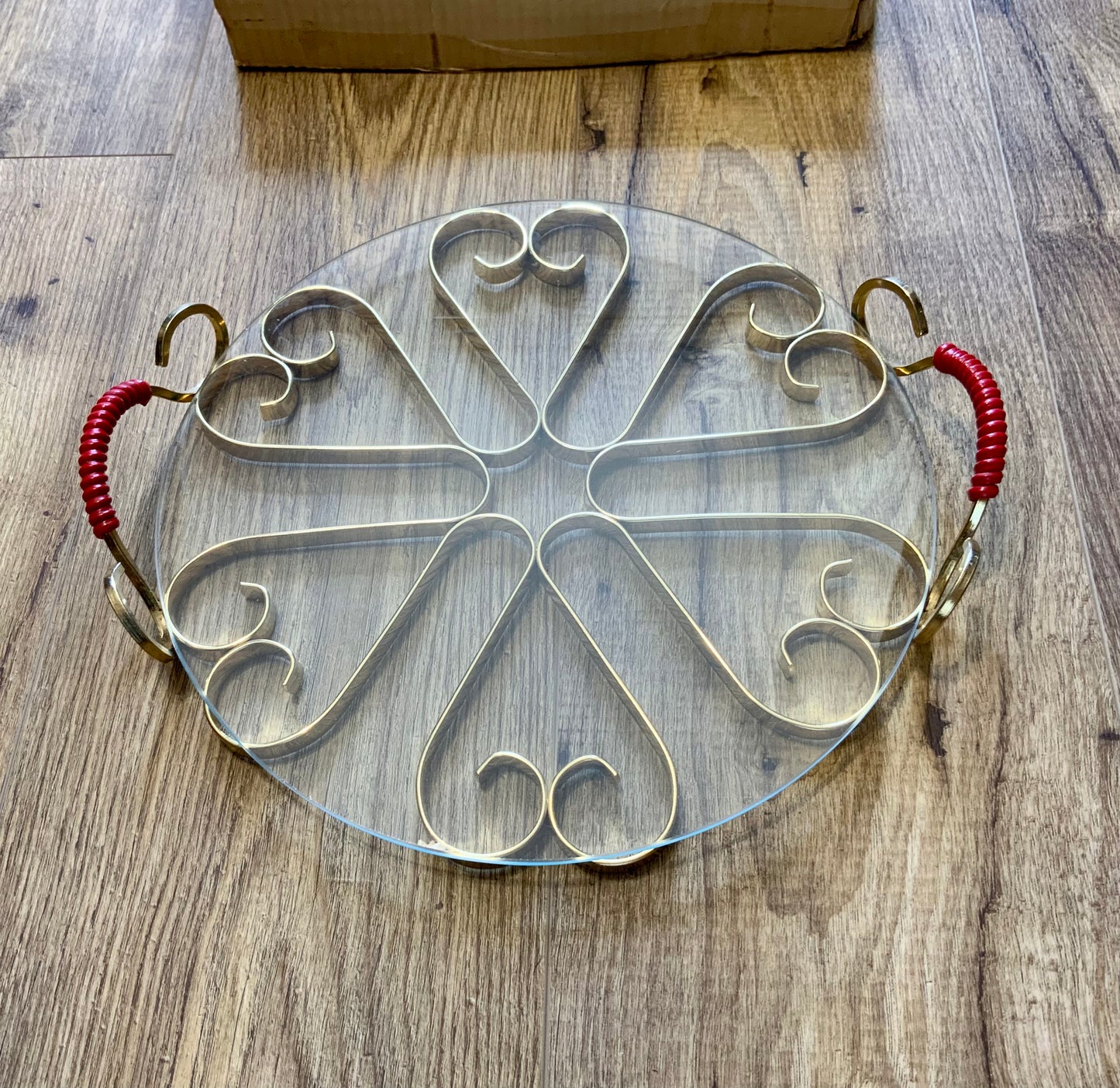 Dessous de plat Scoubidou Fer Forgé Vintage 1960/70 DeadStock