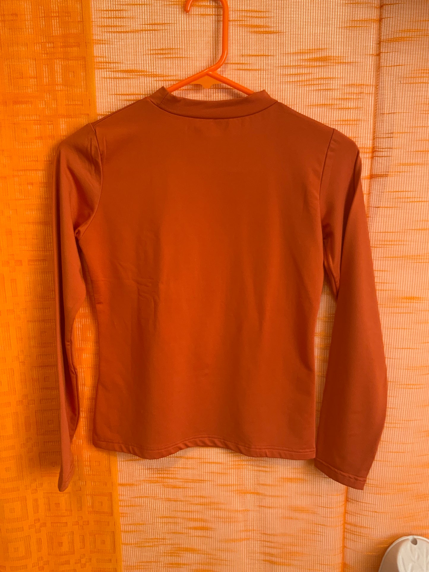 Top orange Élastique Vintage 1990- T38