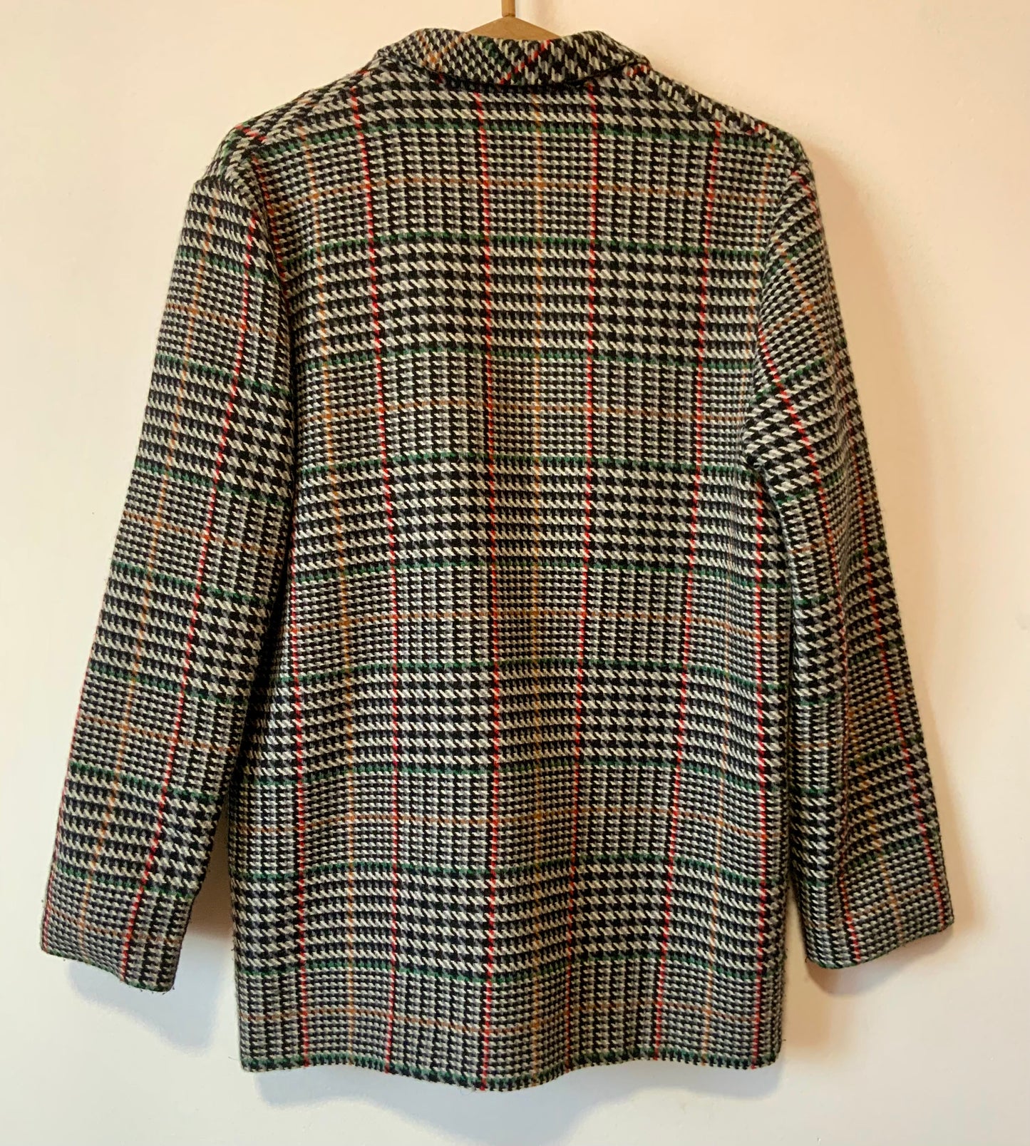 Veste droite croisée a carreaux C.Laure France Chic Vintage- T40