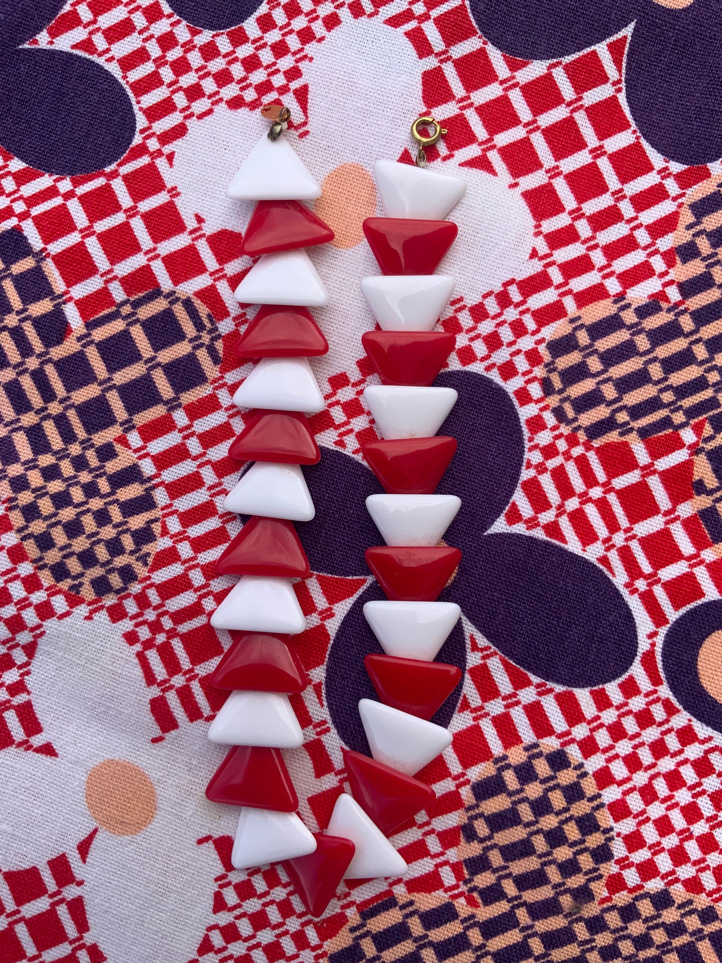 Collier Original Vintage 1980 Triangles