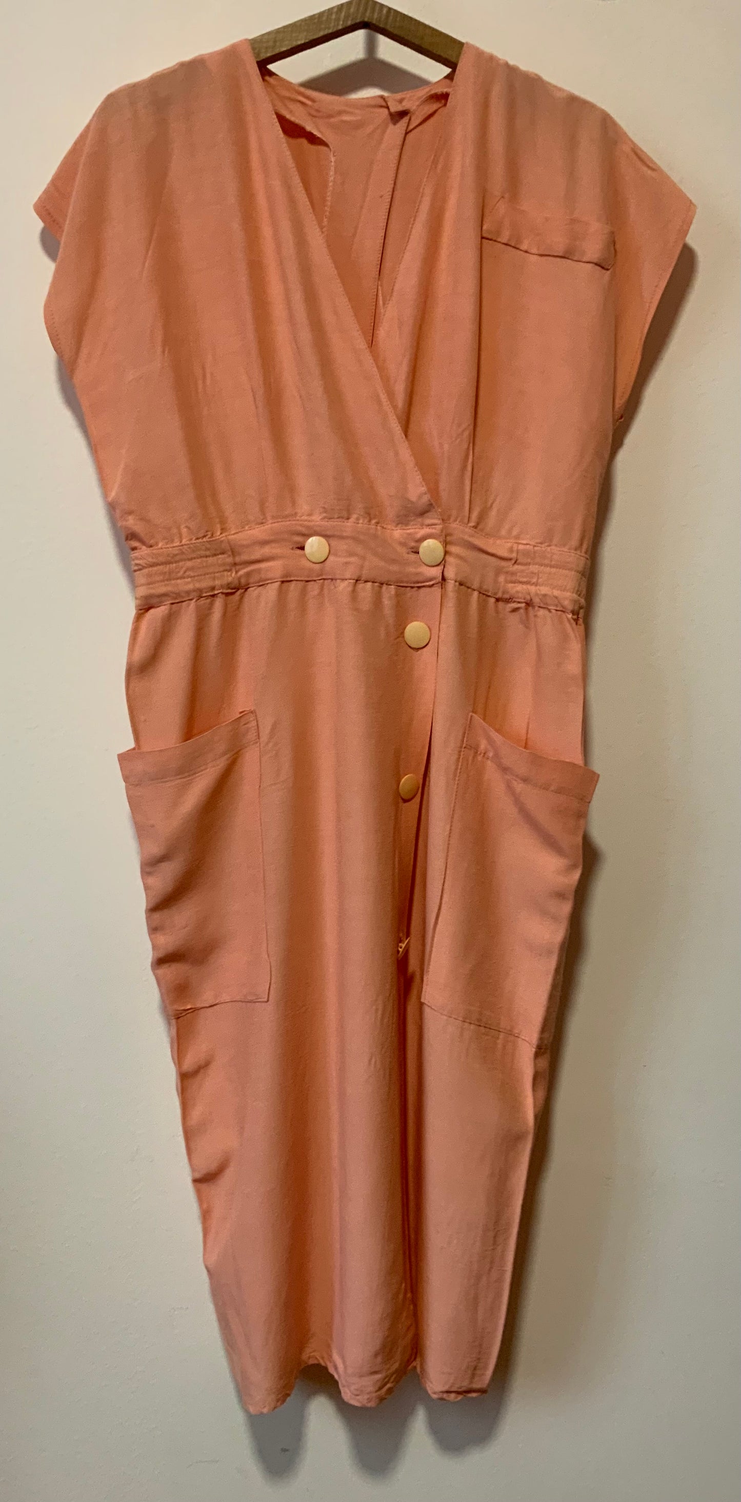 Robe dos ouvert Pure beauté 1980 Vintage France