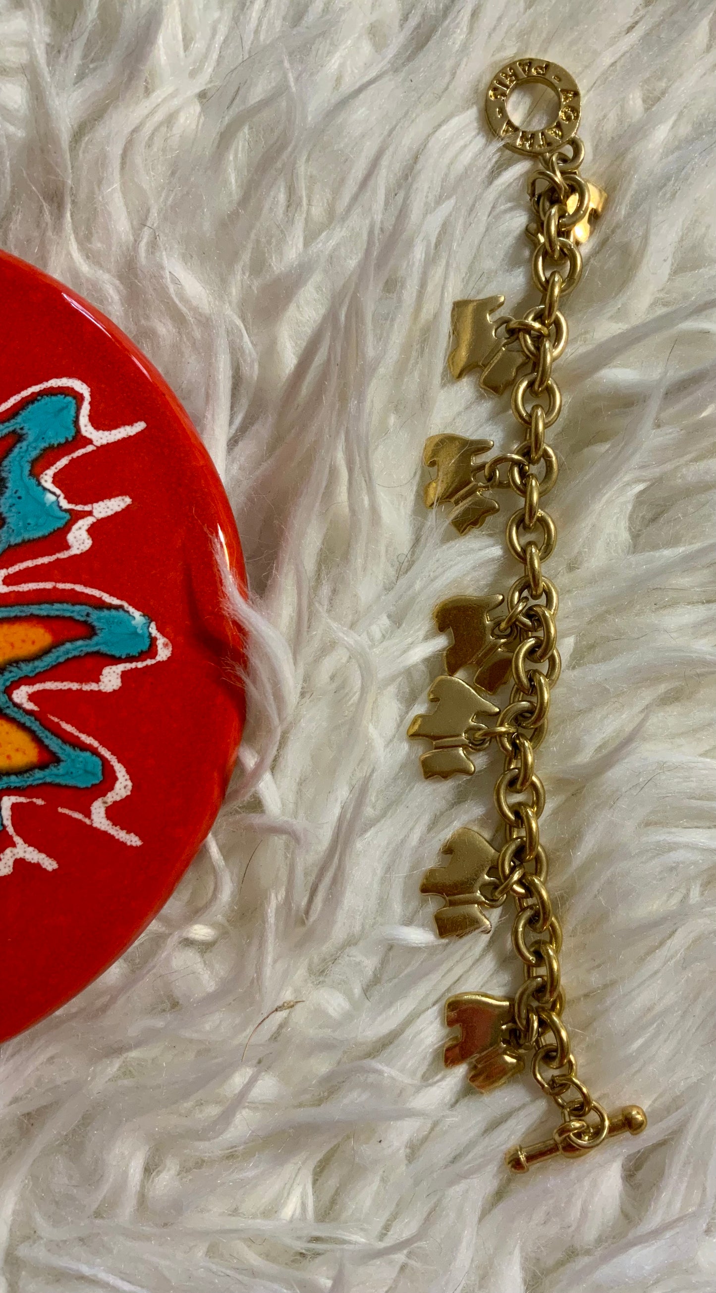 Bracelet Agatha Paris Dogs Vintage 1990