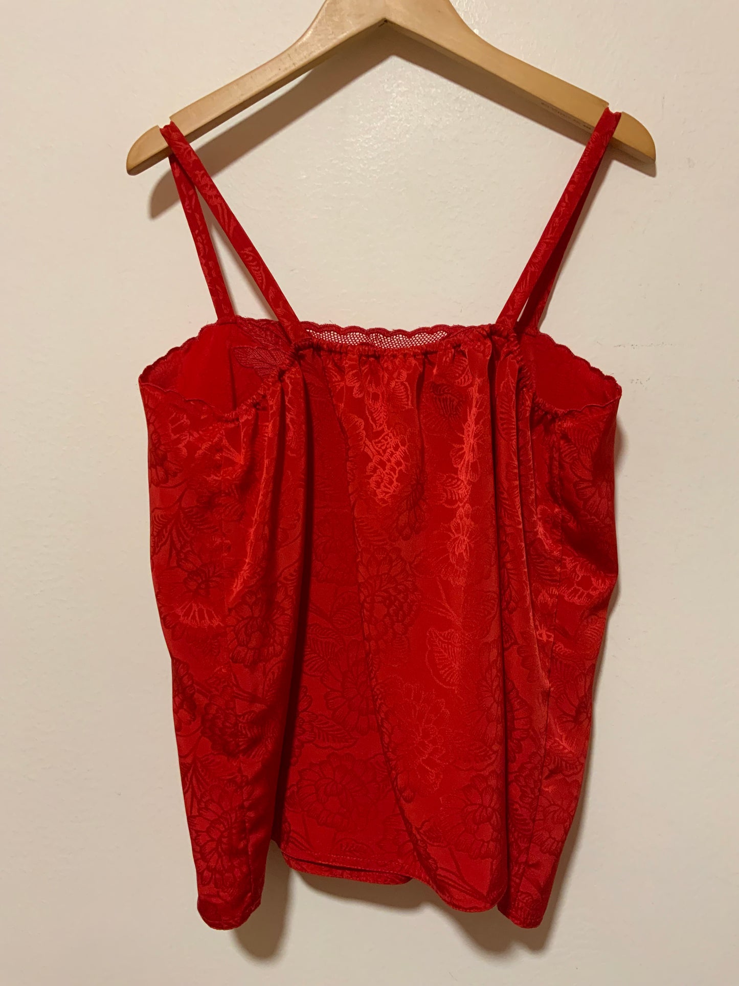 Ensemble Rouge Vintage 1980 Élégance - T42-