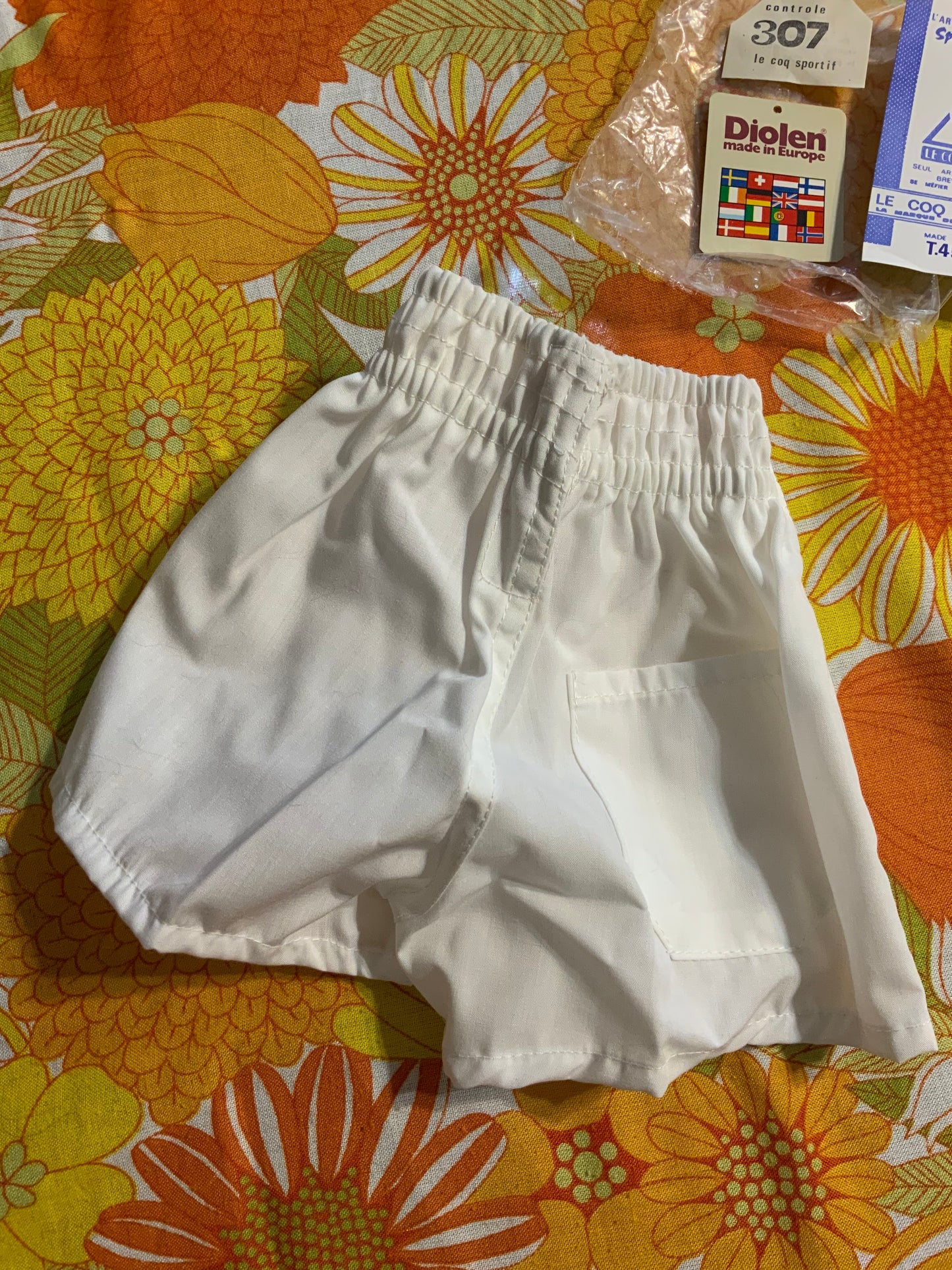 Short bébé Neuf 1970/80 Le CoQ sportif