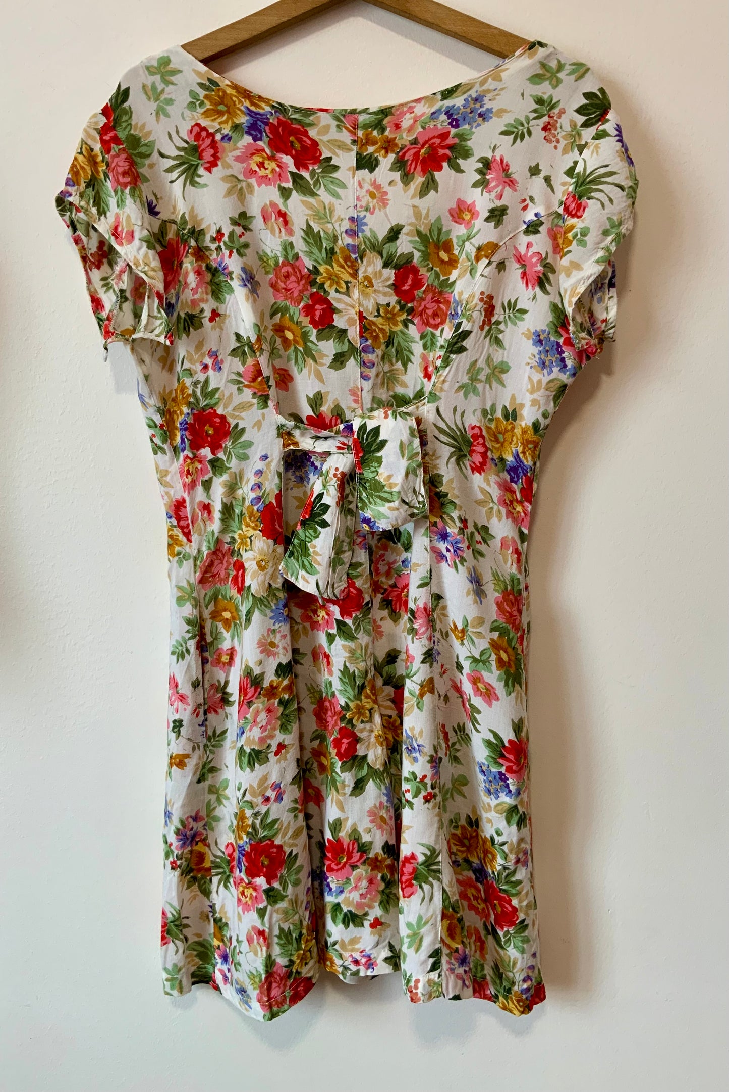 Combinaison Short à fleurs Vintage 1990- T40