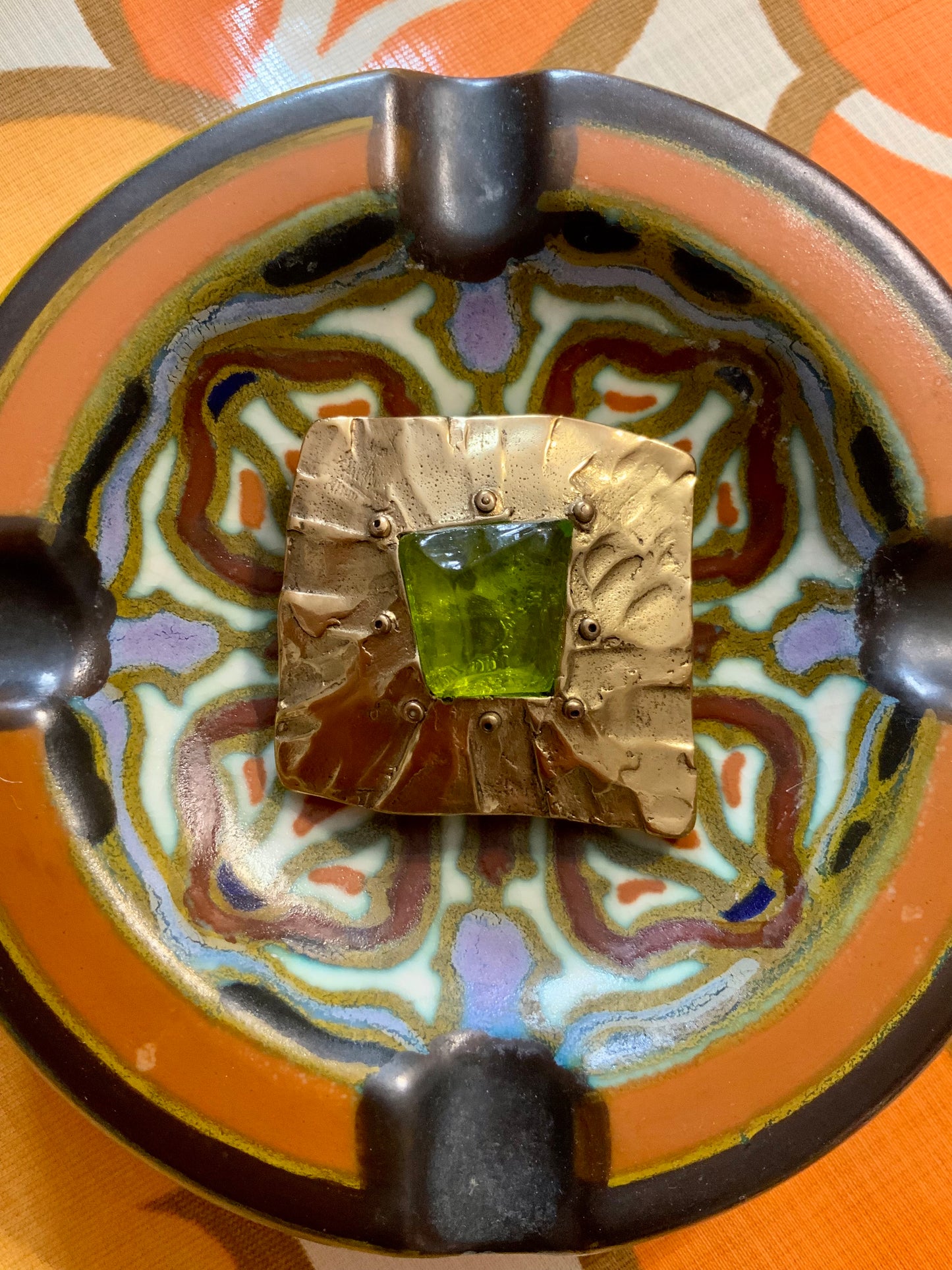 Grande Broche Estelle Bijoux Paris Vintage 1990- Haut de gamme
