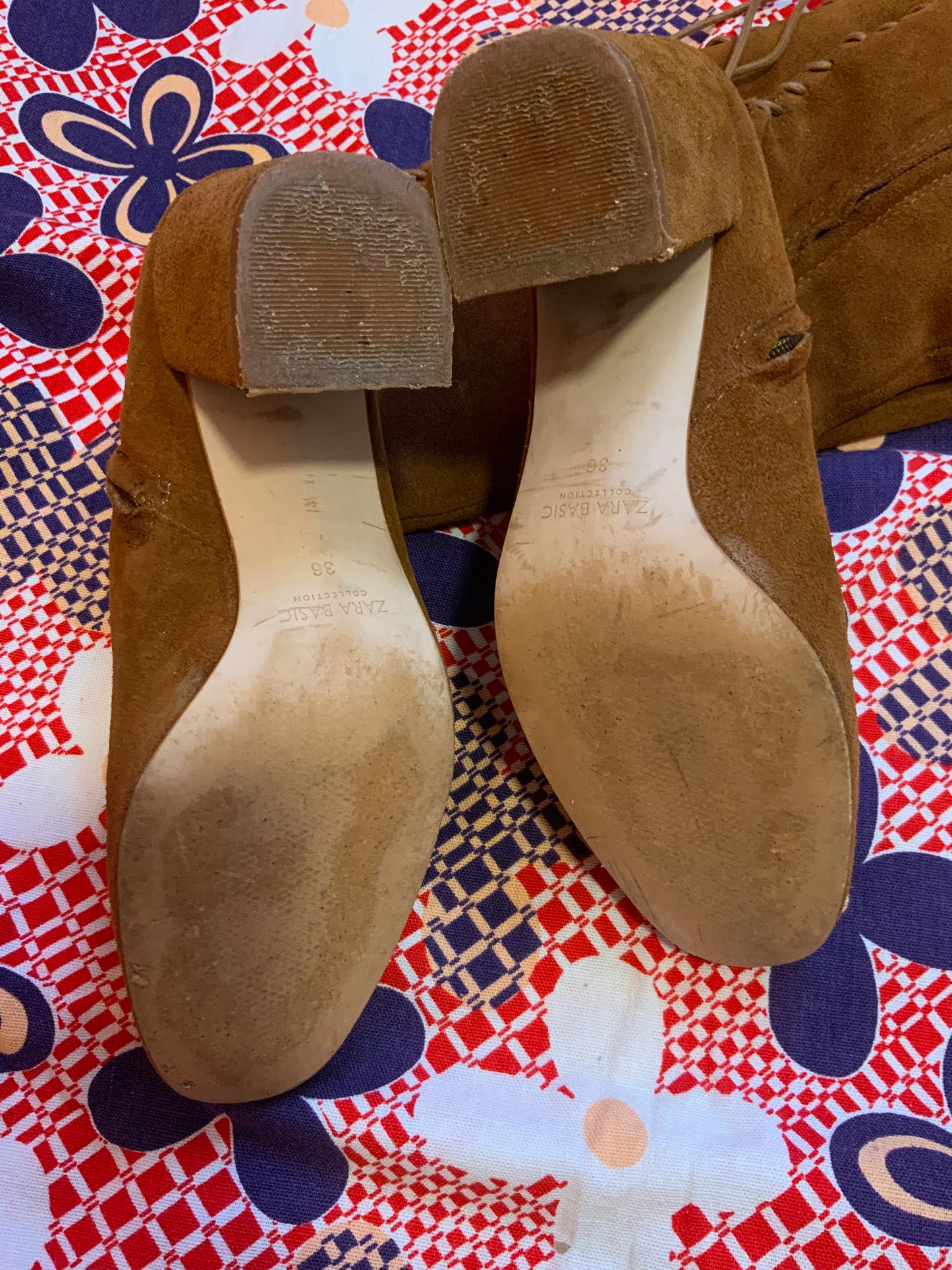 Bottes Lacets Daim Vintage 2000’