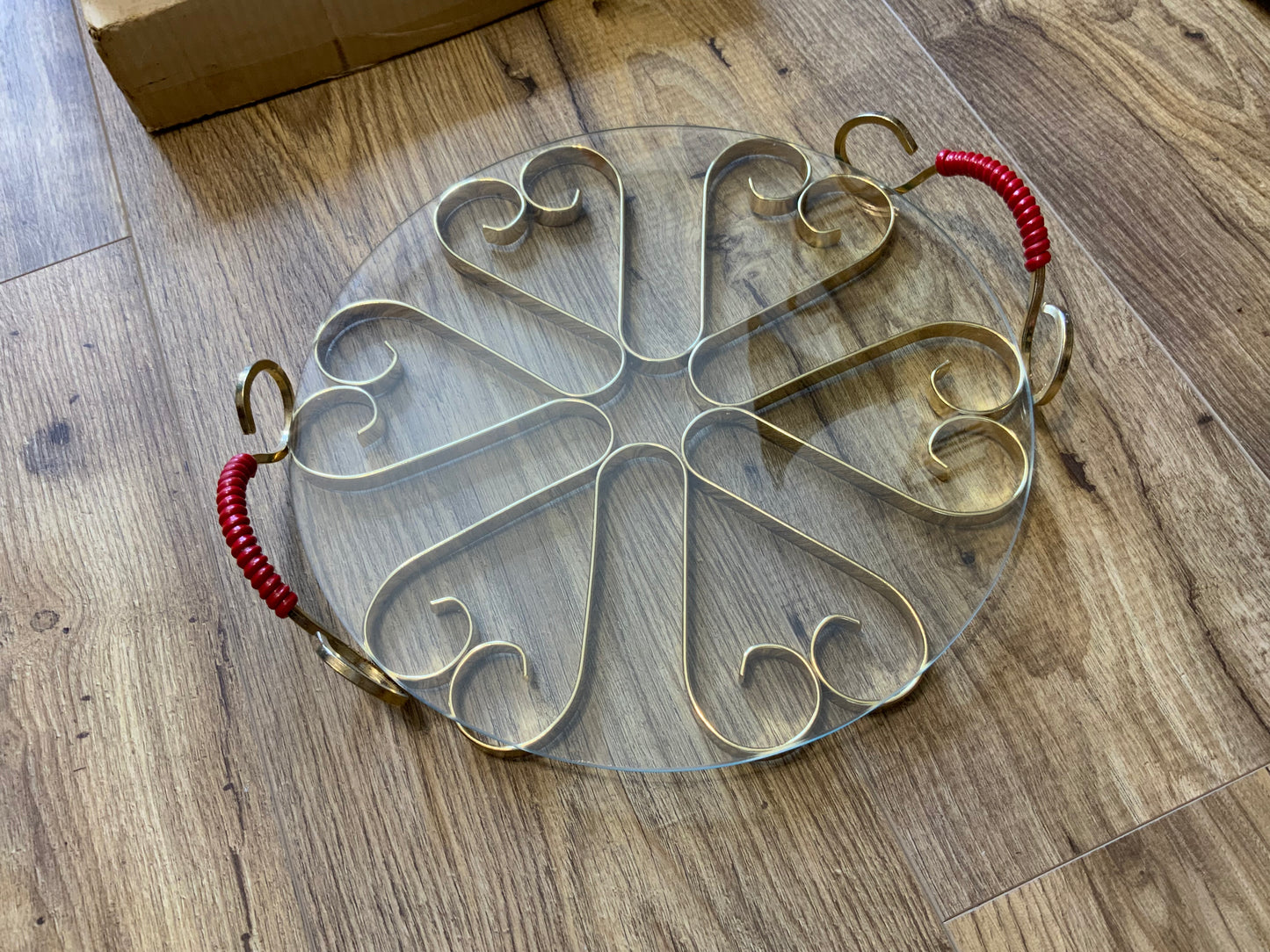 Dessous de plat Scoubidou Fer Forgé Vintage 1960/70 DeadStock