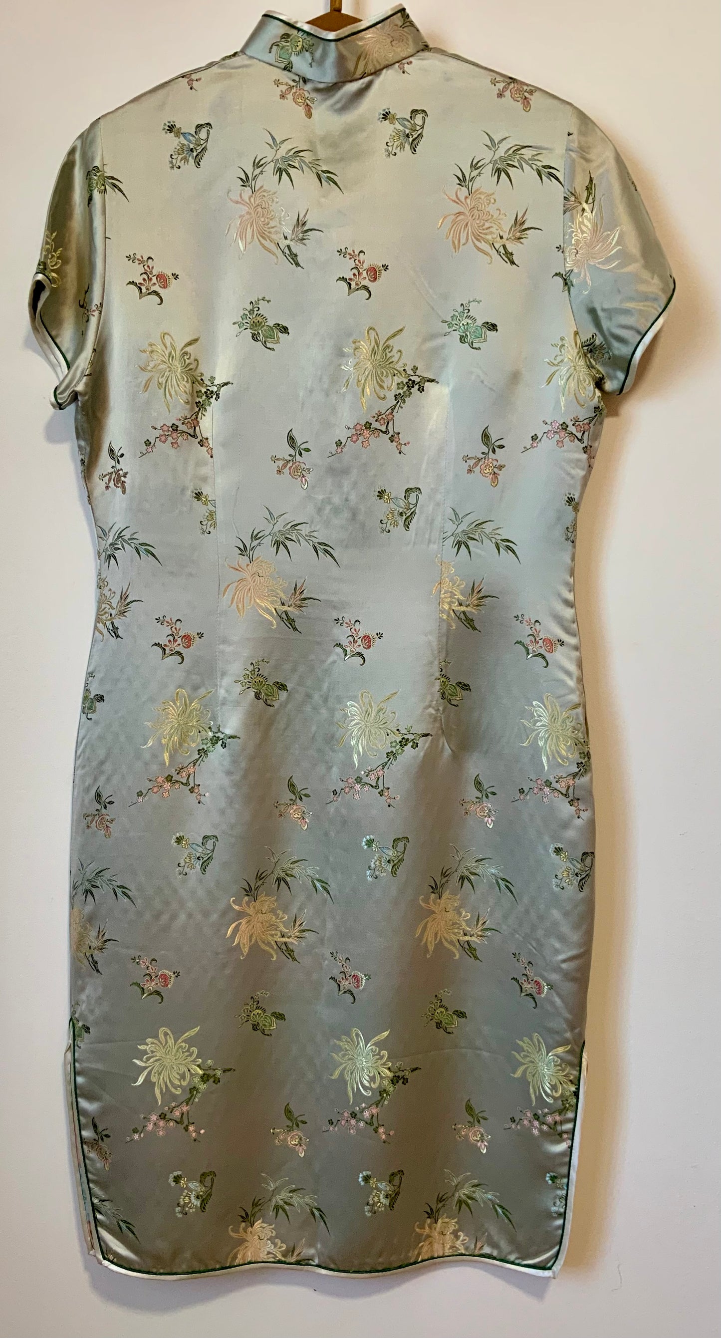 Robe Chinoise Soie Confection Main Vintage- T40/42