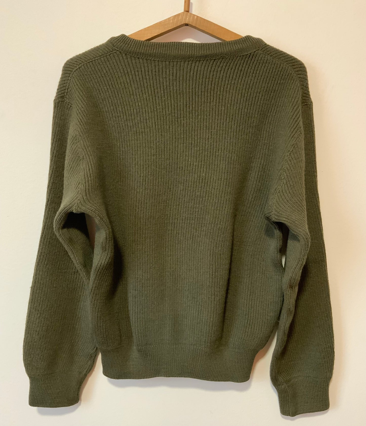 Pull Armée 1979 Vintage Laine -T44