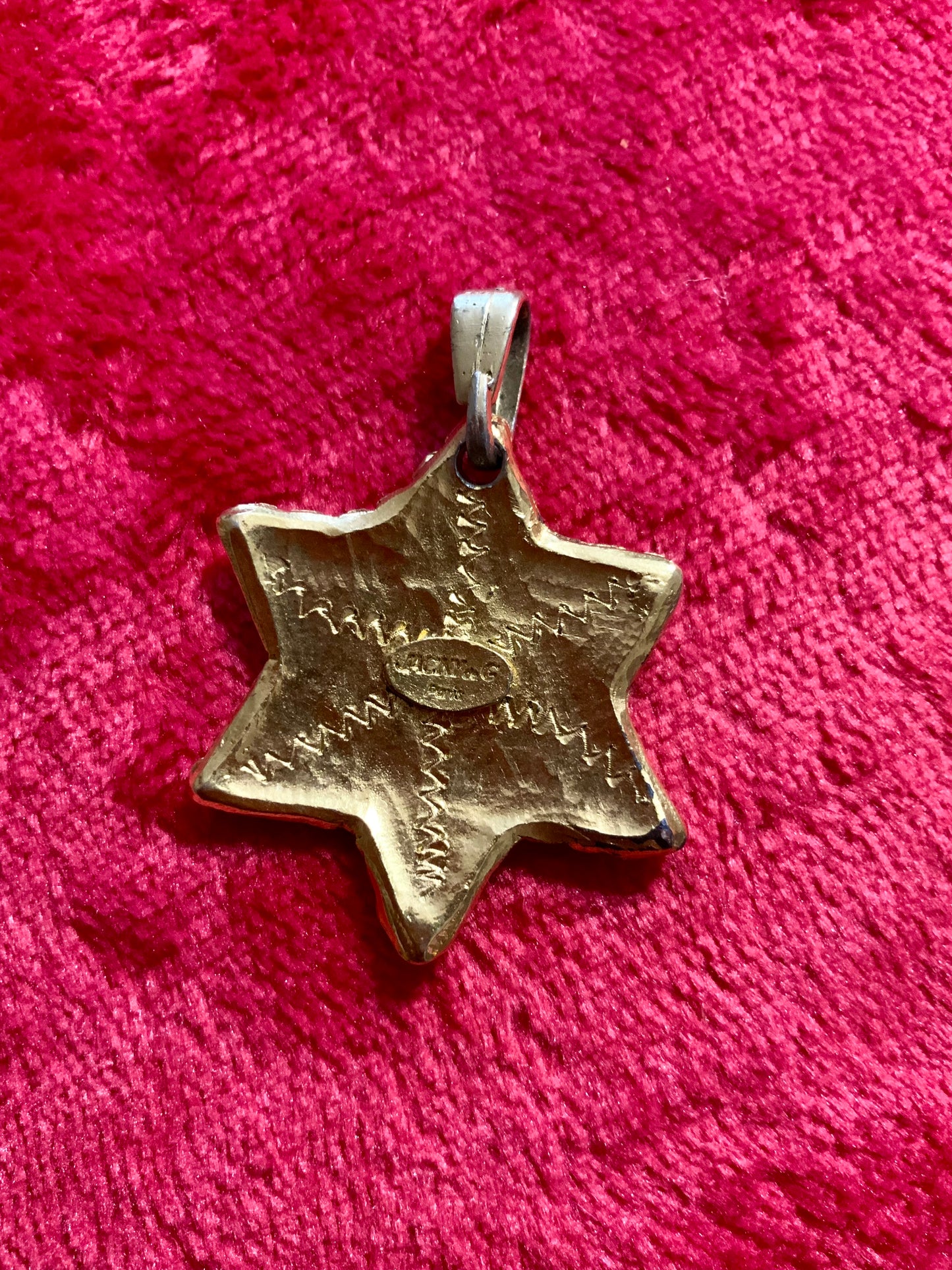 Étoile Strass Pendentif Haut de gamme Jacky de G. Vintage Chic-