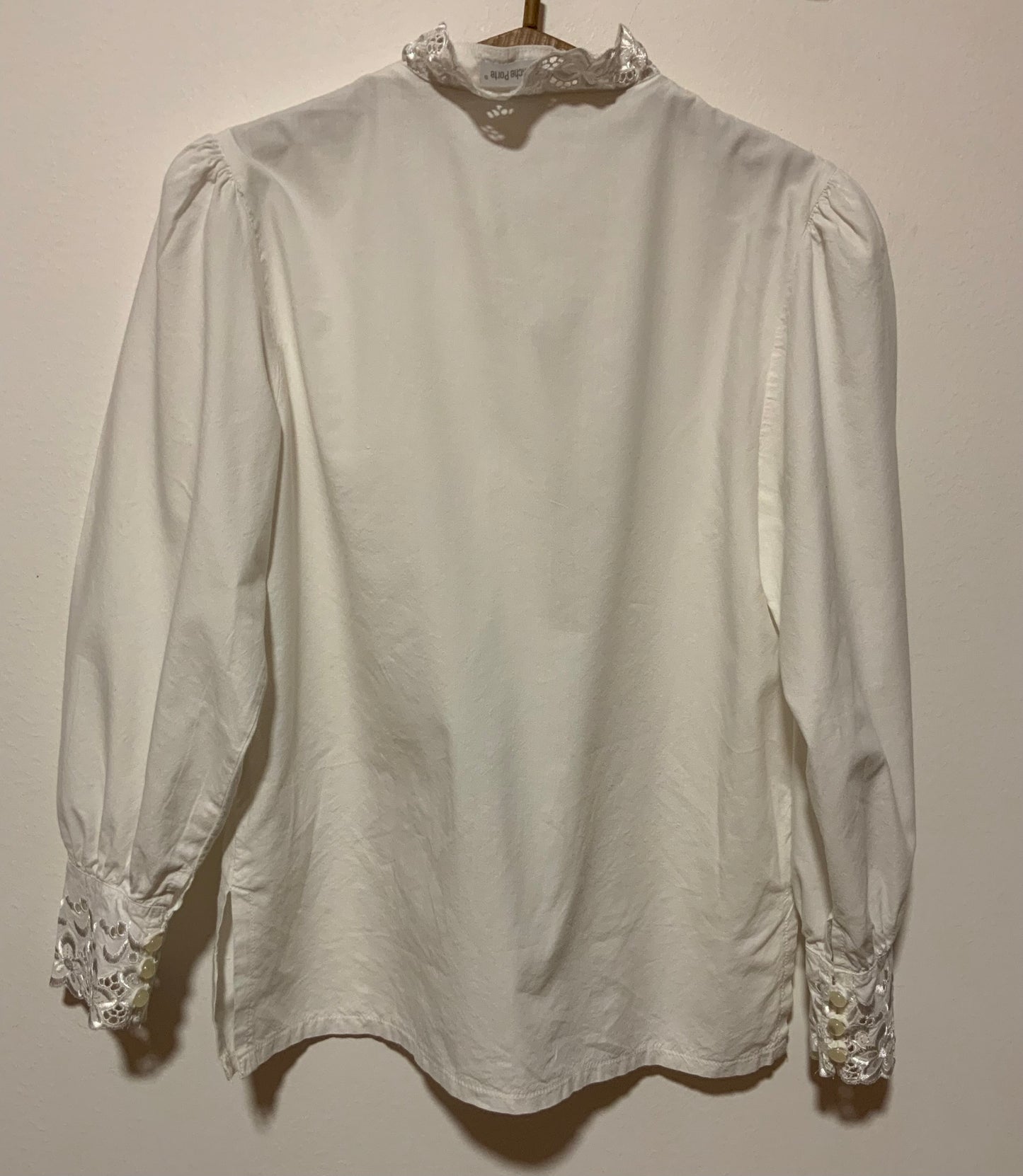 Chemisier Broderies et boutons perles Façon Autrichien Vintage 1990’