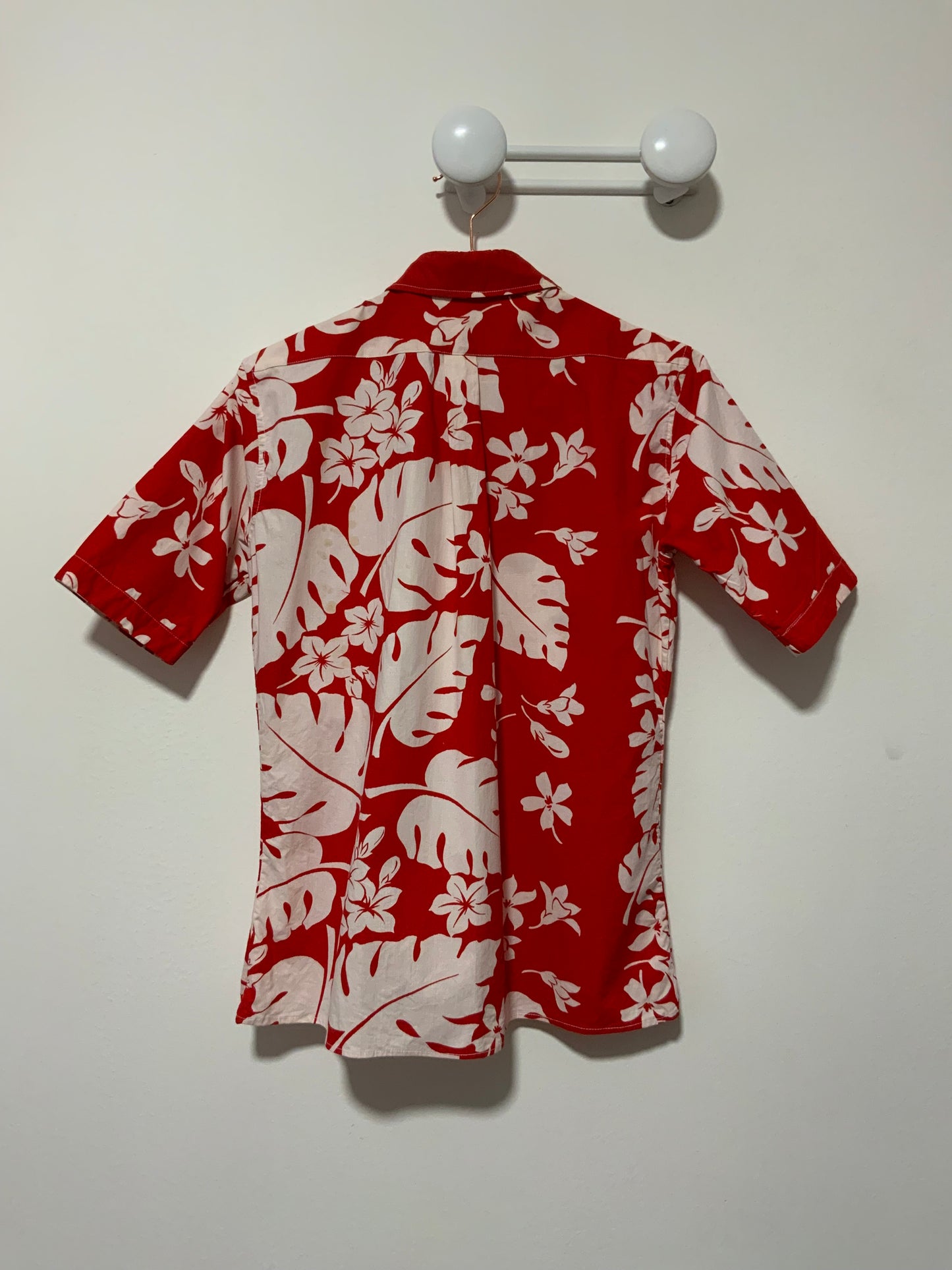 Chemise Hawaïenne Coton Deadstock Vintage 1970 Beauté Pelle à tartes