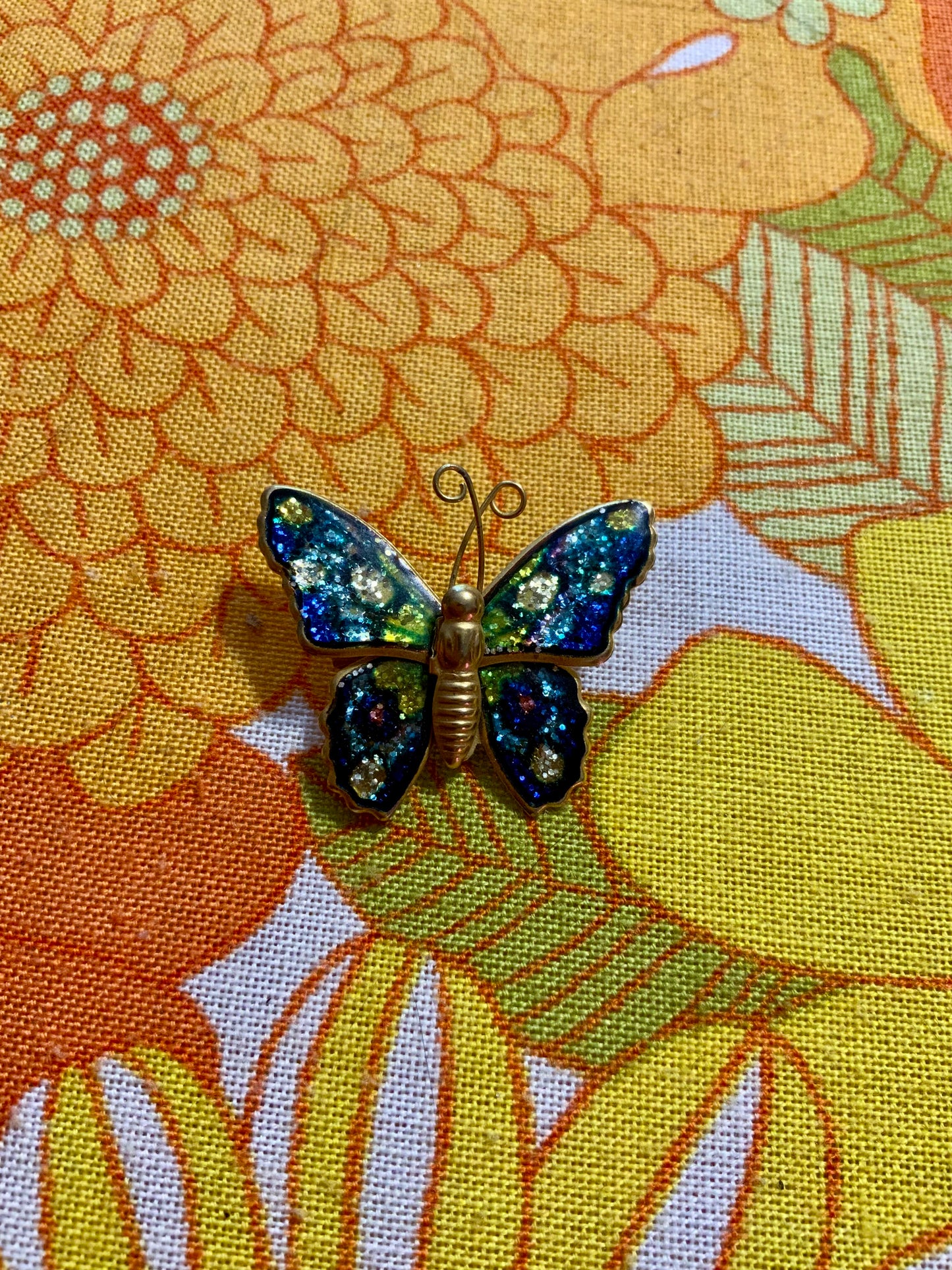 Broche Papillon Vintage