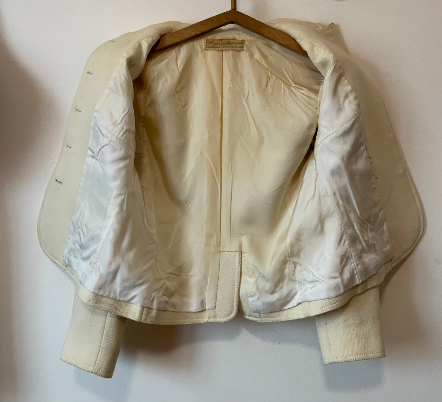 Ensemble pure Laine Baby doll Mode Allemande 1960/70 Pépite Vintage