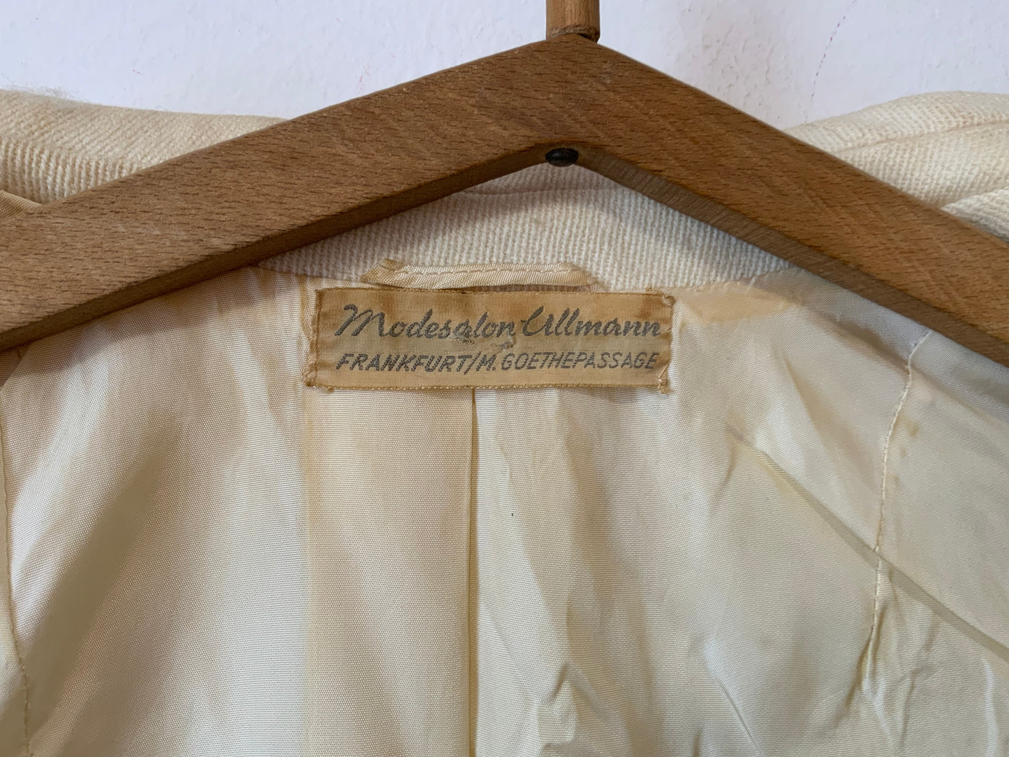Ensemble pure Laine Baby doll Mode Allemande 1960/70 Pépite Vintage