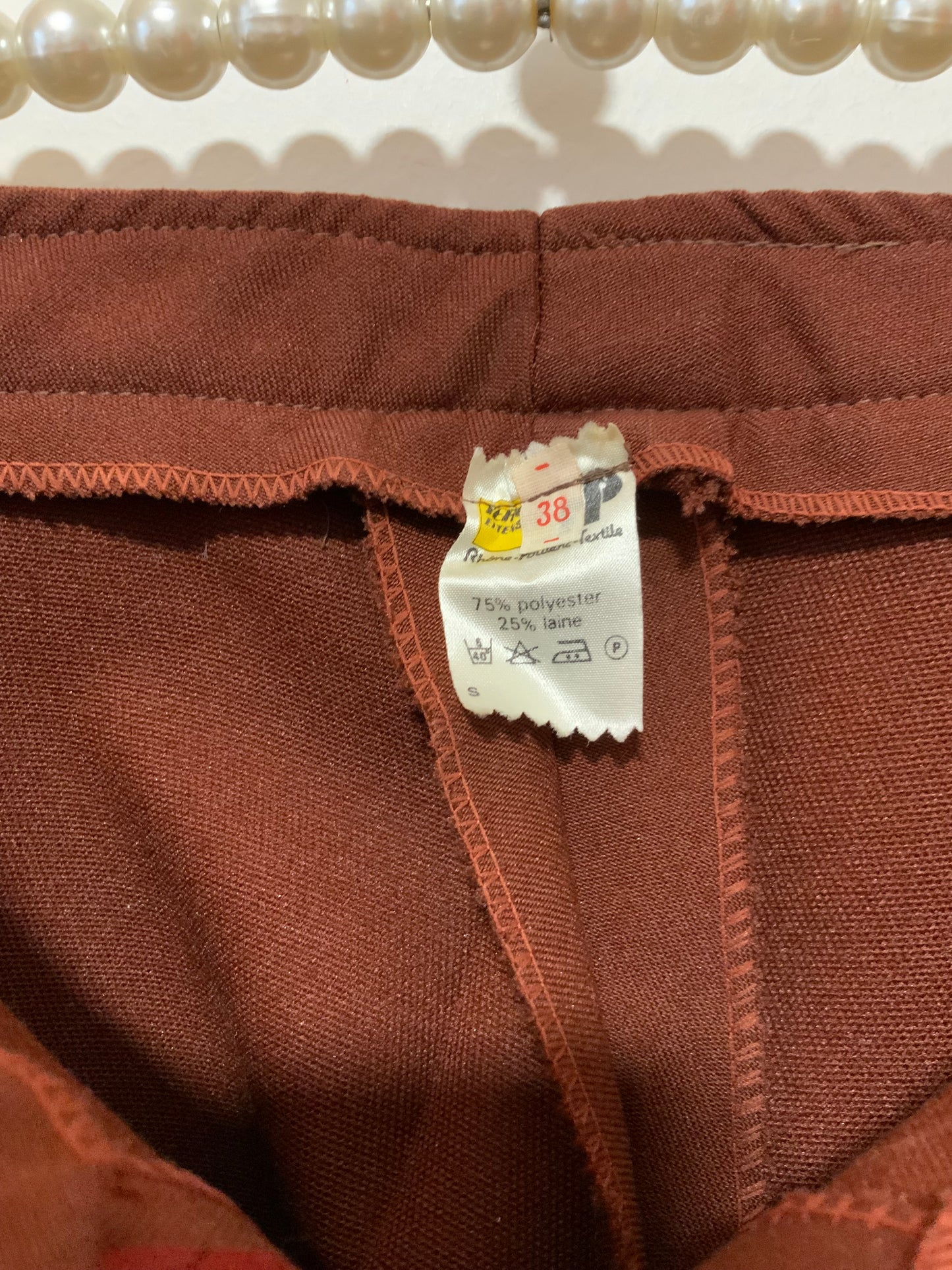 Pantalon Sublime Coupe 1970 Tergal Deadstock Flare