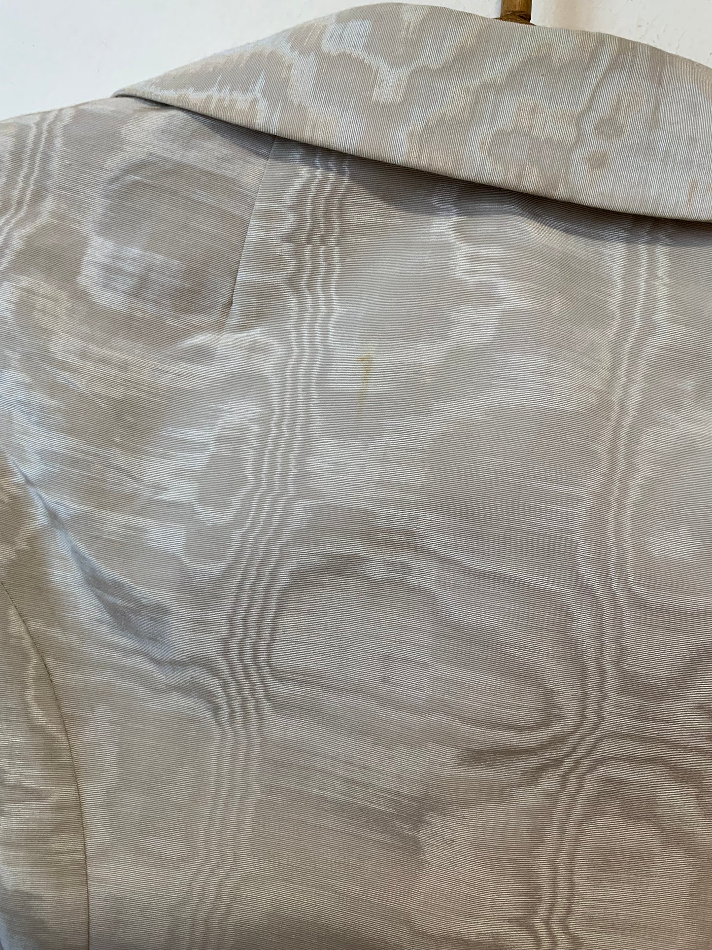 Incroyable Manteau Satin Mode Allemande 1960/70 Pépite Vintage