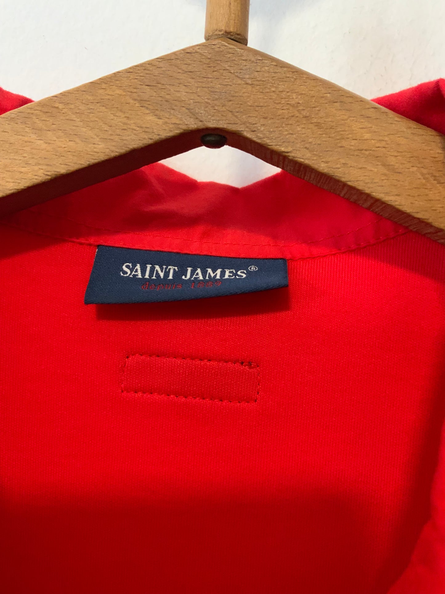 Polo Saint James France Rouge