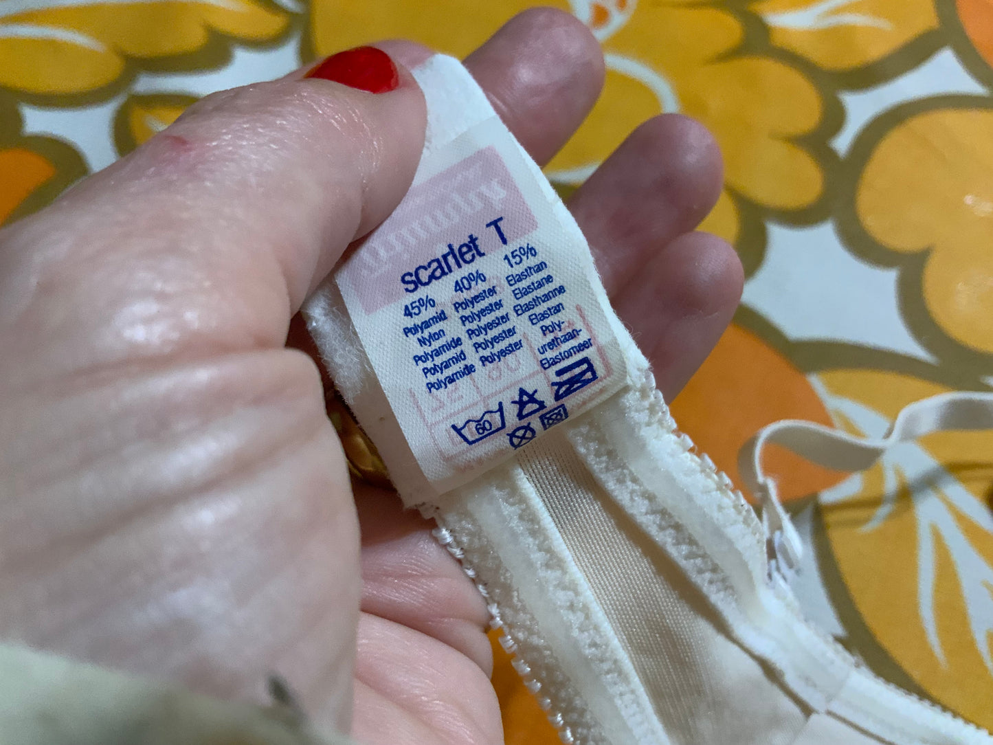 Soutien gorge Vintage 1986 Triumph Neuf Modèle Scarlett