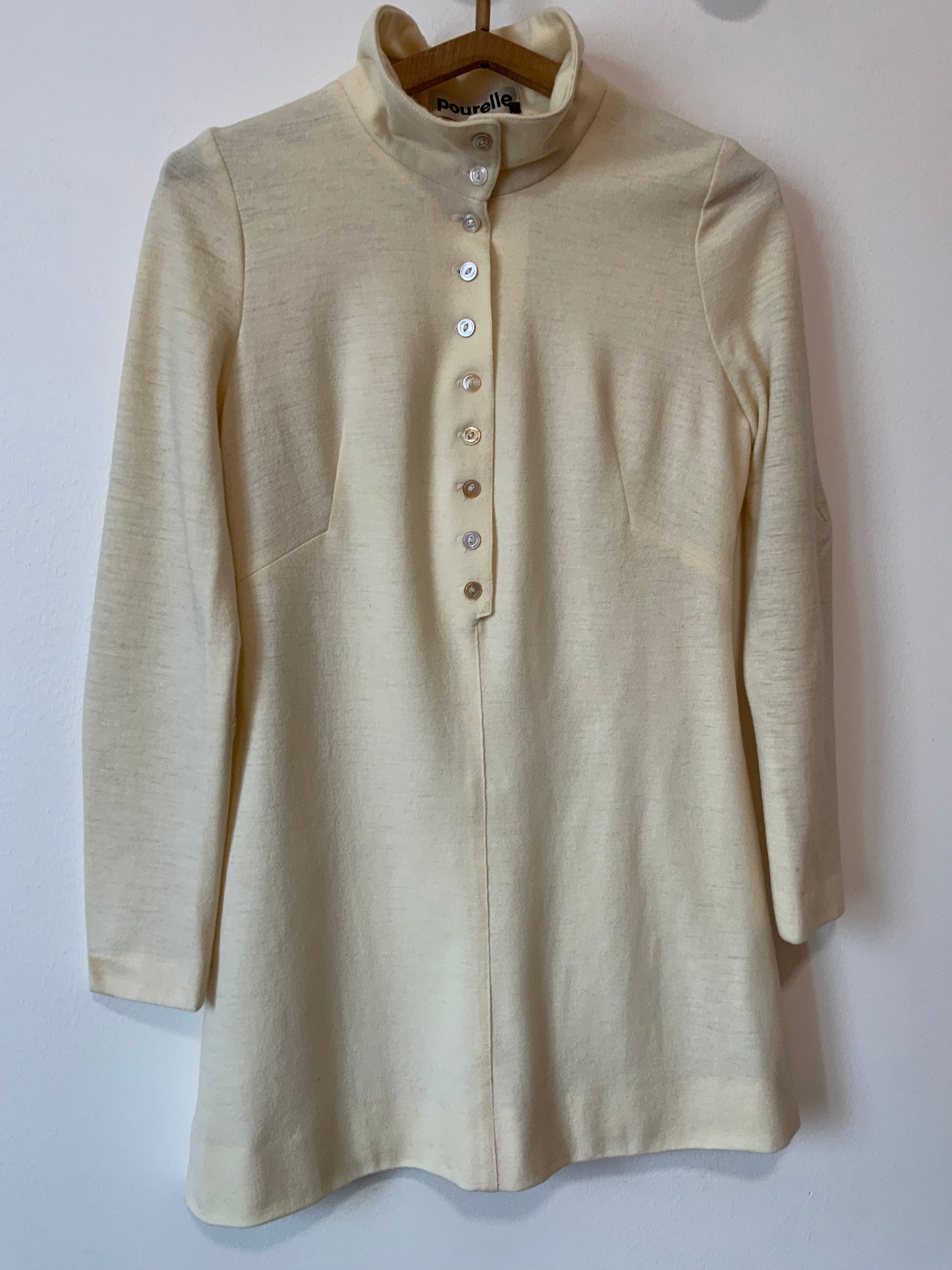 Superbe Ensemble 1970 Vintage France Pourelle Confection main Modèle Unique