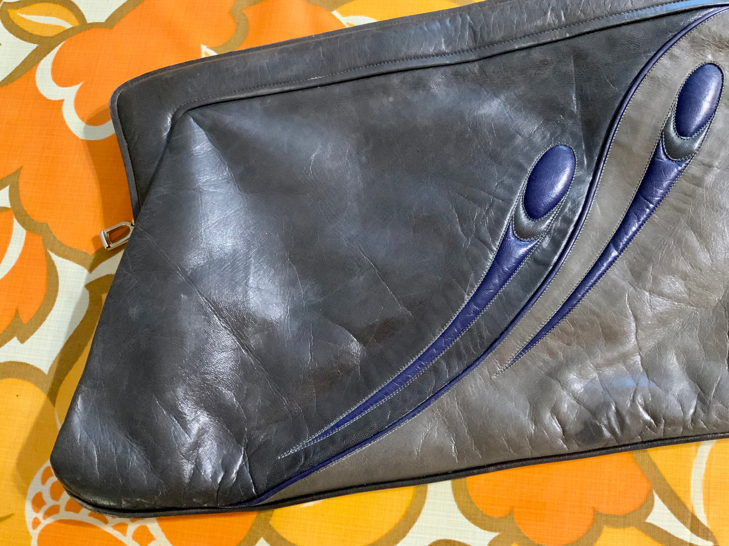 Sac Pochette Cuir Verlaine Paris Italie Vintage Haut de gamme