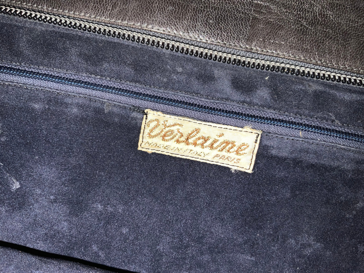 Sac Pochette Cuir Verlaine Paris Italie Vintage Haut de gamme