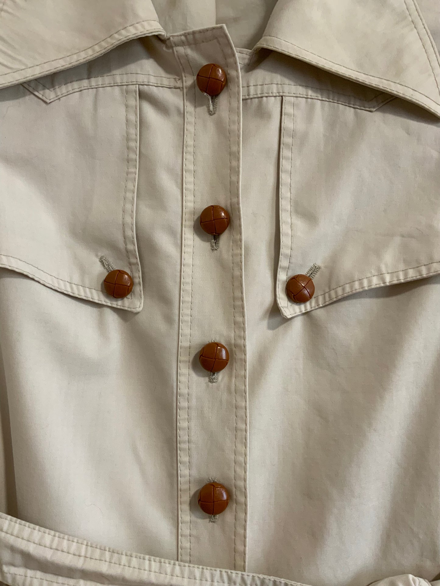Magnifique Trench 1970 Vintage Pépite
