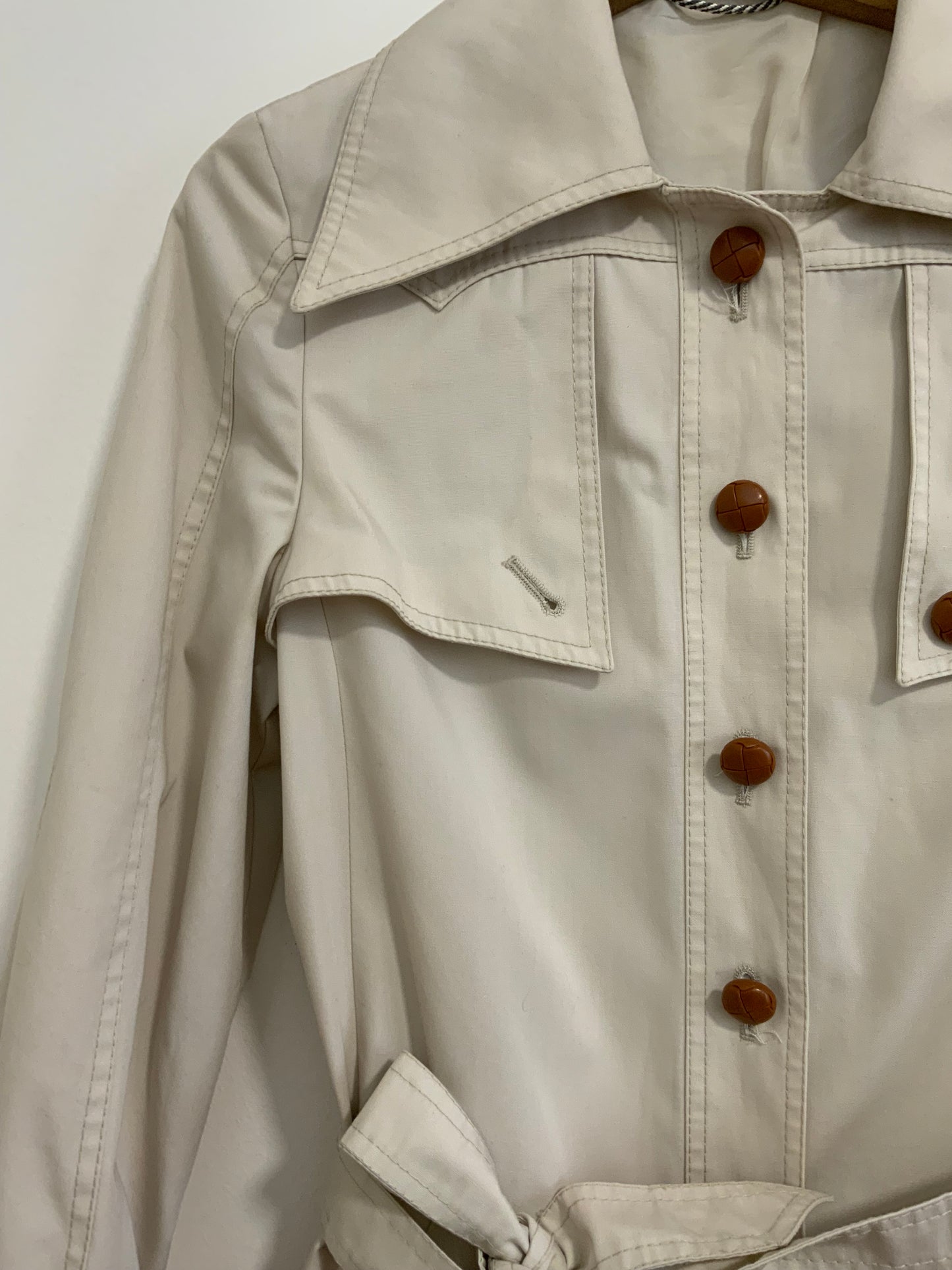 Magnifique Trench Pépite Vintage 1970