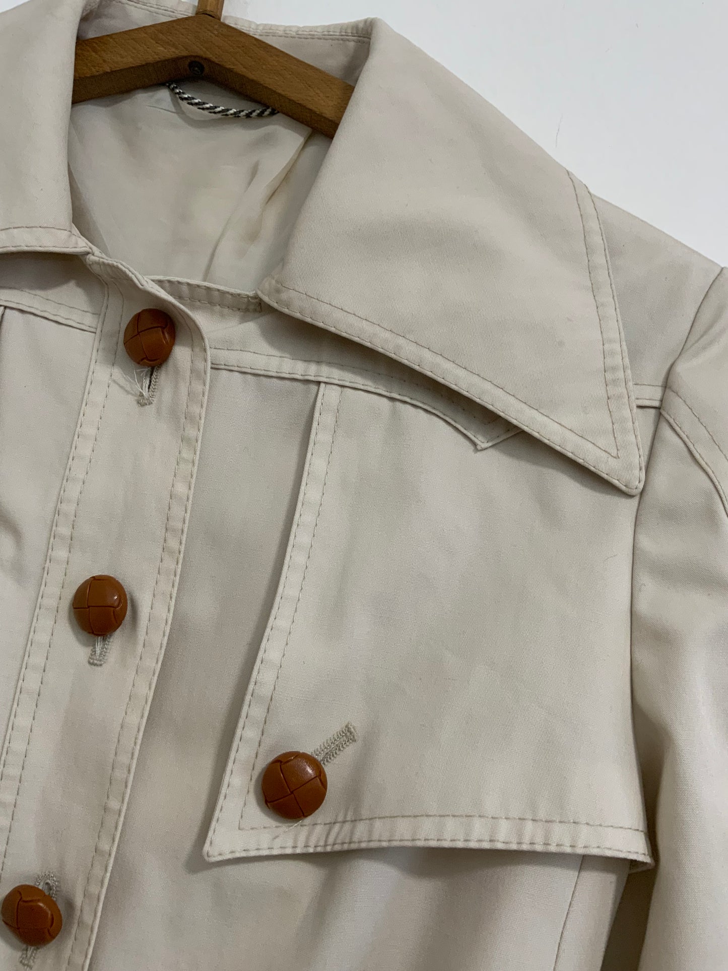 Magnifique Trench Pépite Vintage 1970