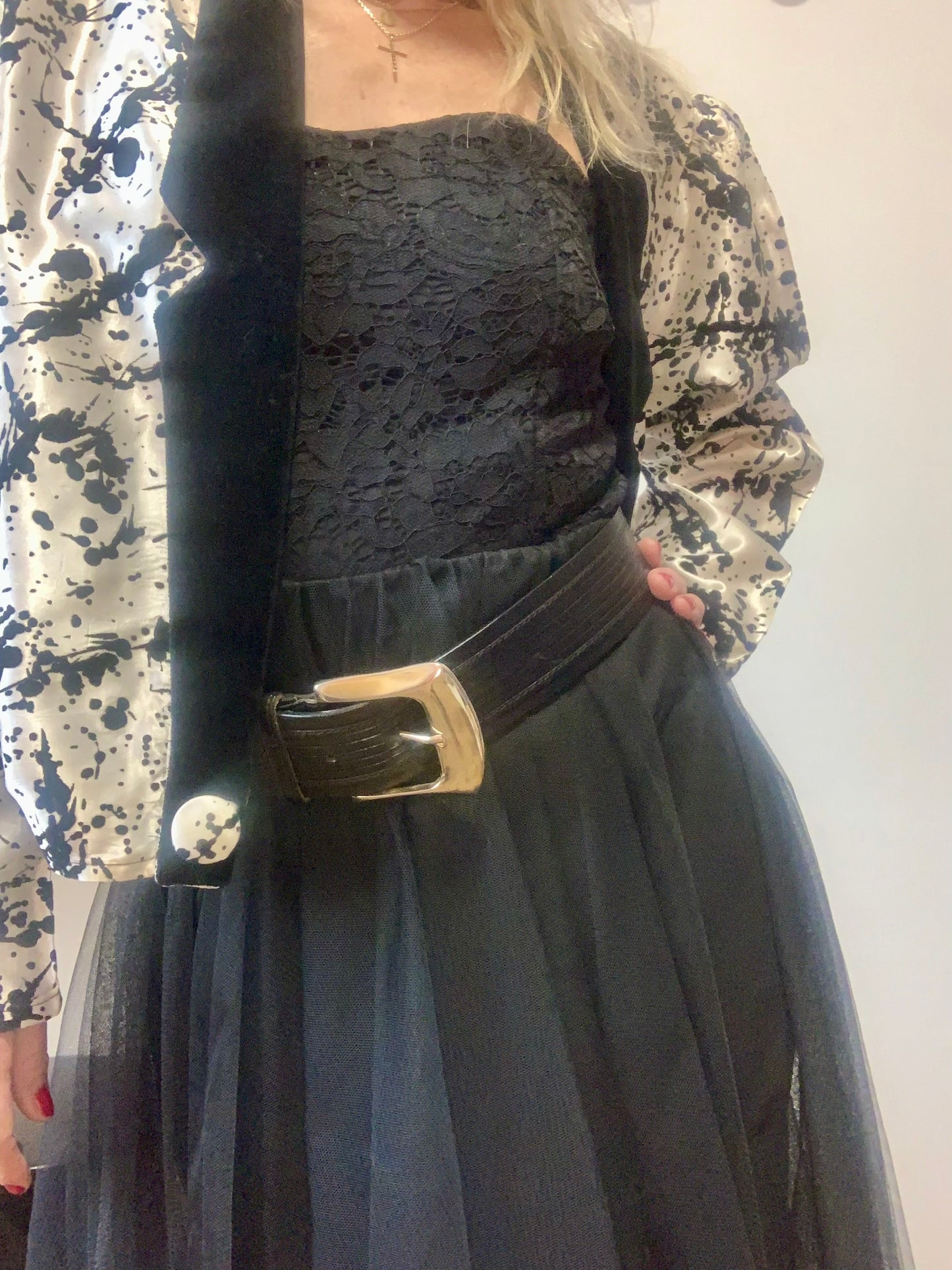 Veste Vintage Chic 1980 Originale