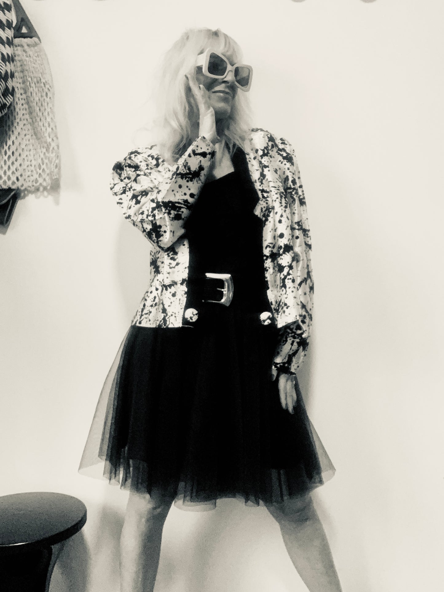 Veste Vintage Chic 1980 Originale