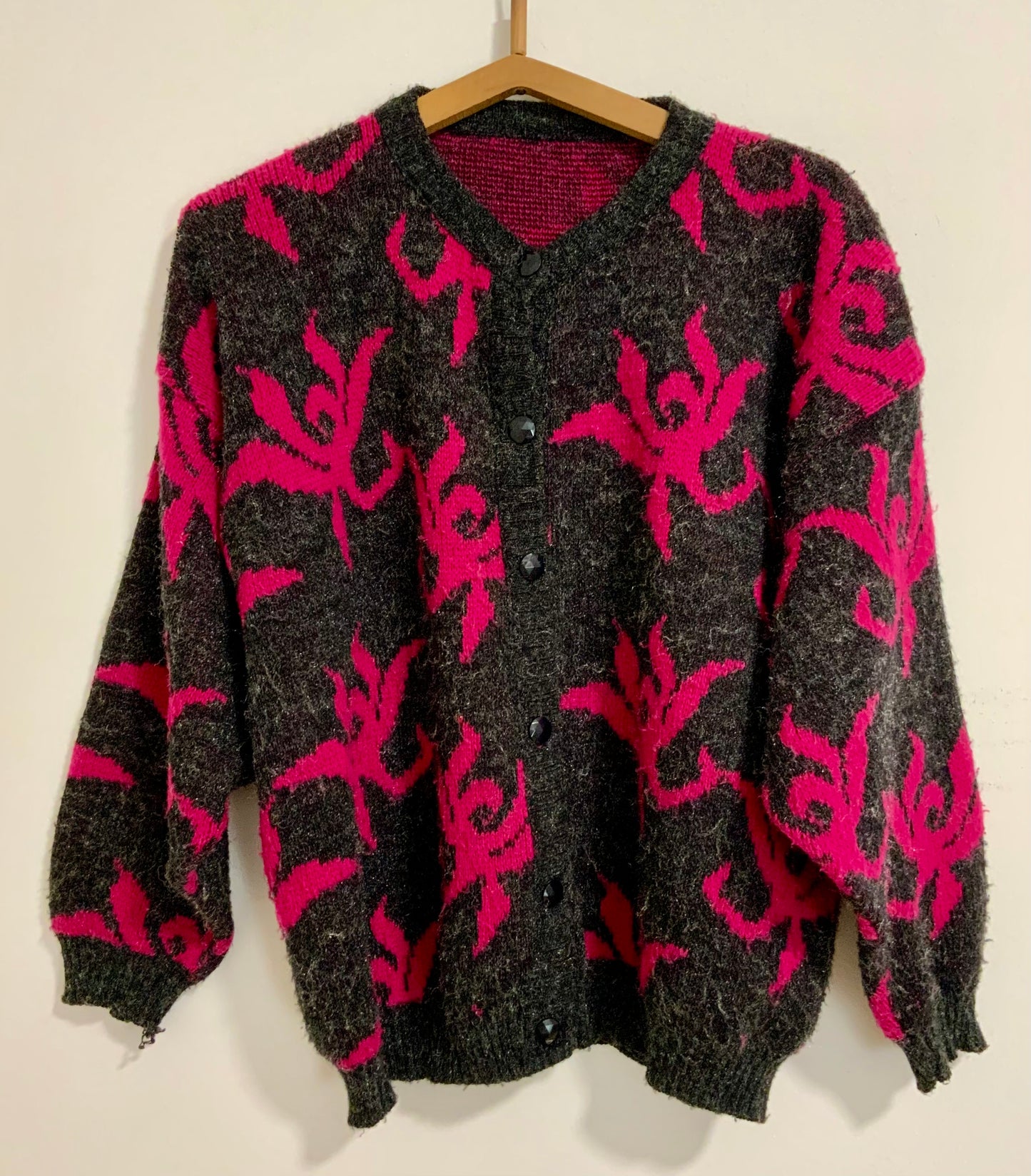Gilet Vintage 1980 A fleurs Ravissant !