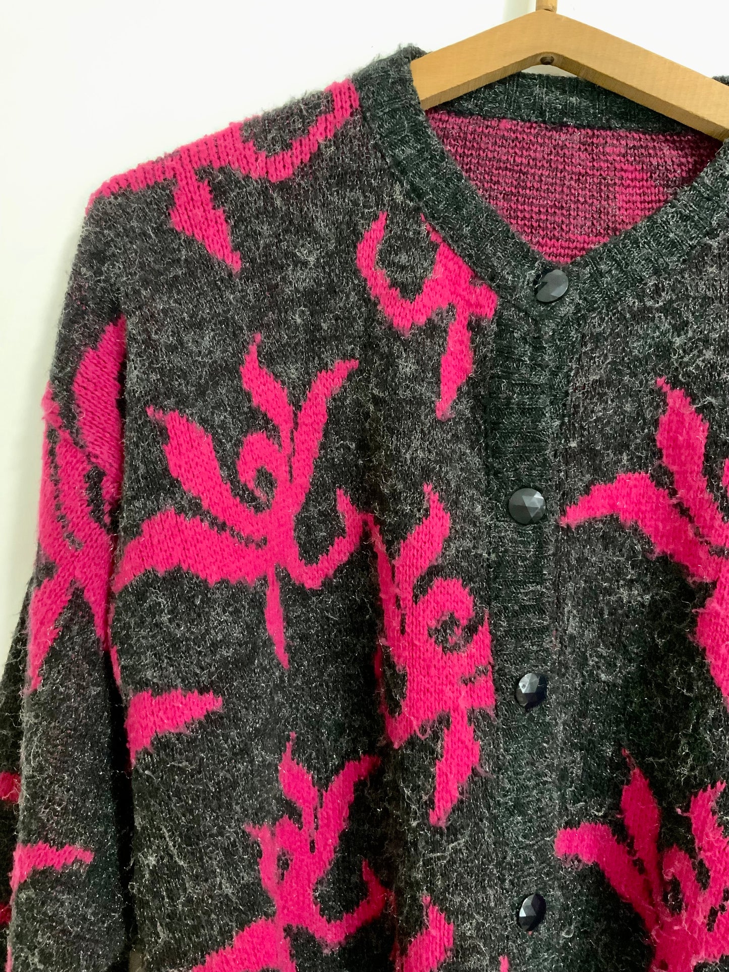 Gilet Vintage 1980 A fleurs Ravissant !