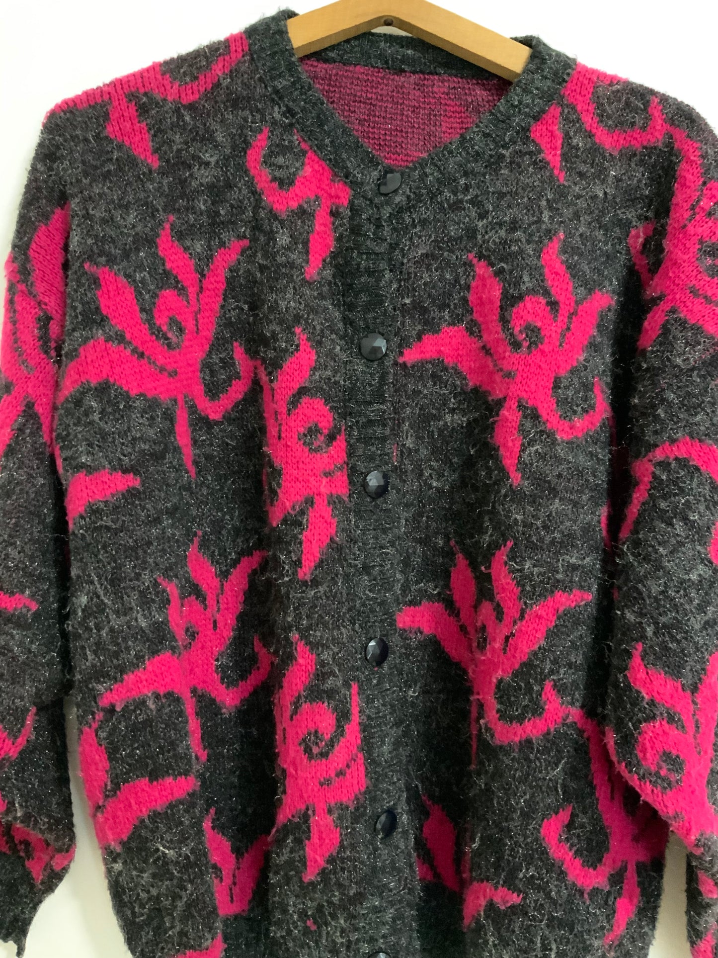 Gilet Vintage 1980 A fleurs Ravissant !