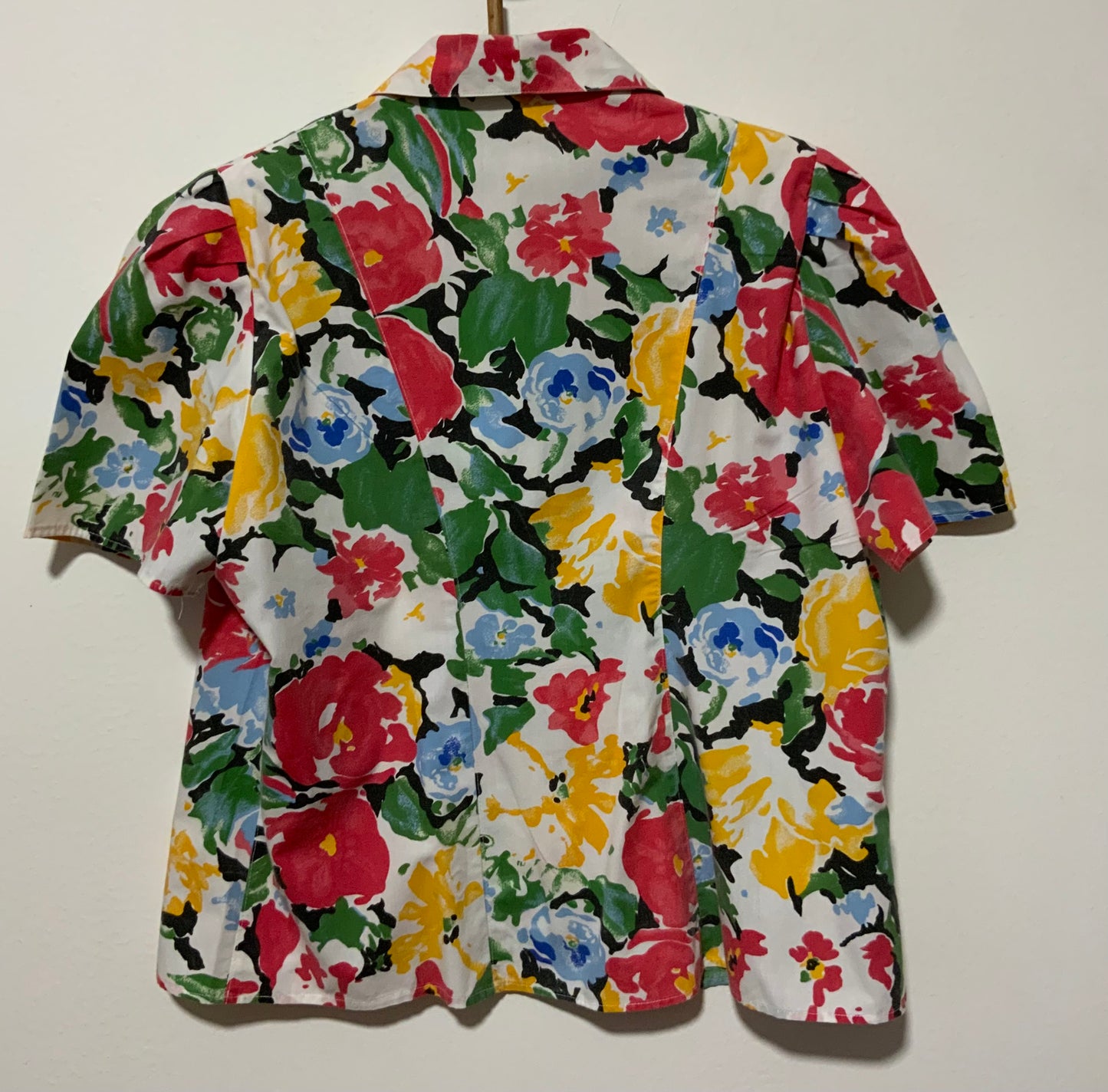 Veste légère Fleurs Vintage 1980