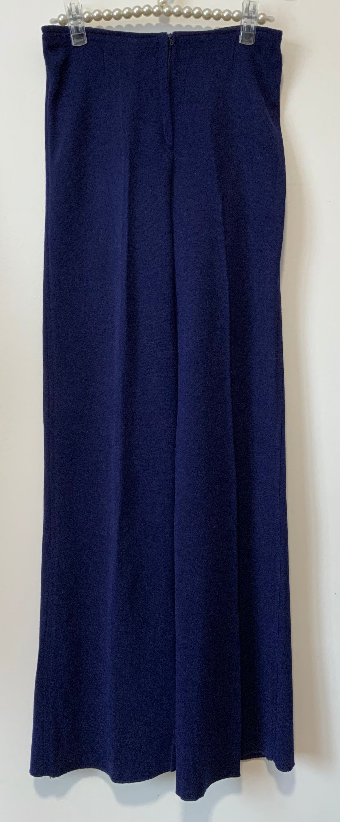 Superbe pantalon pattes d’éléphant Dralon Original Vintage 1970