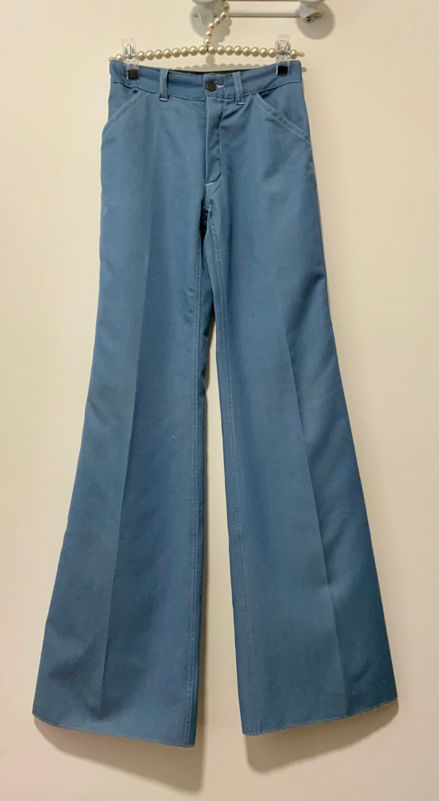 1975 Sublime Flare Pattes d’Elephant Authentique Seventies Vintage Deadstock France