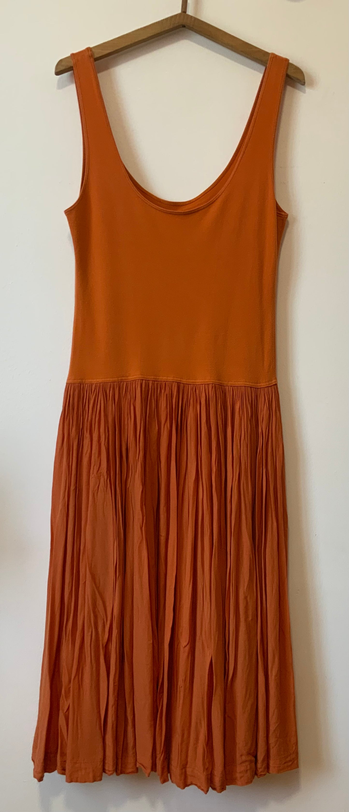 Robe Orange Original Vintage 1980 France