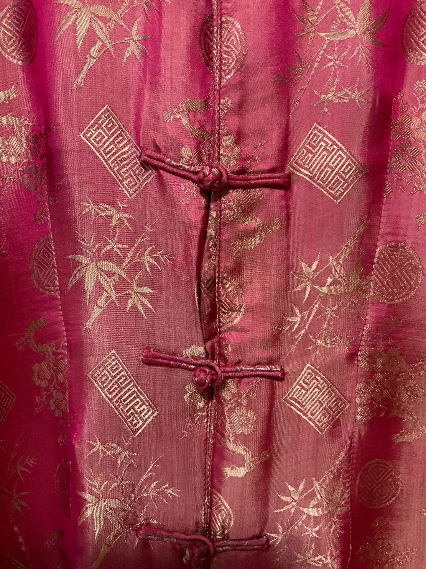 Robe Longue Veste Soie Viêt Nam Vintage 90’