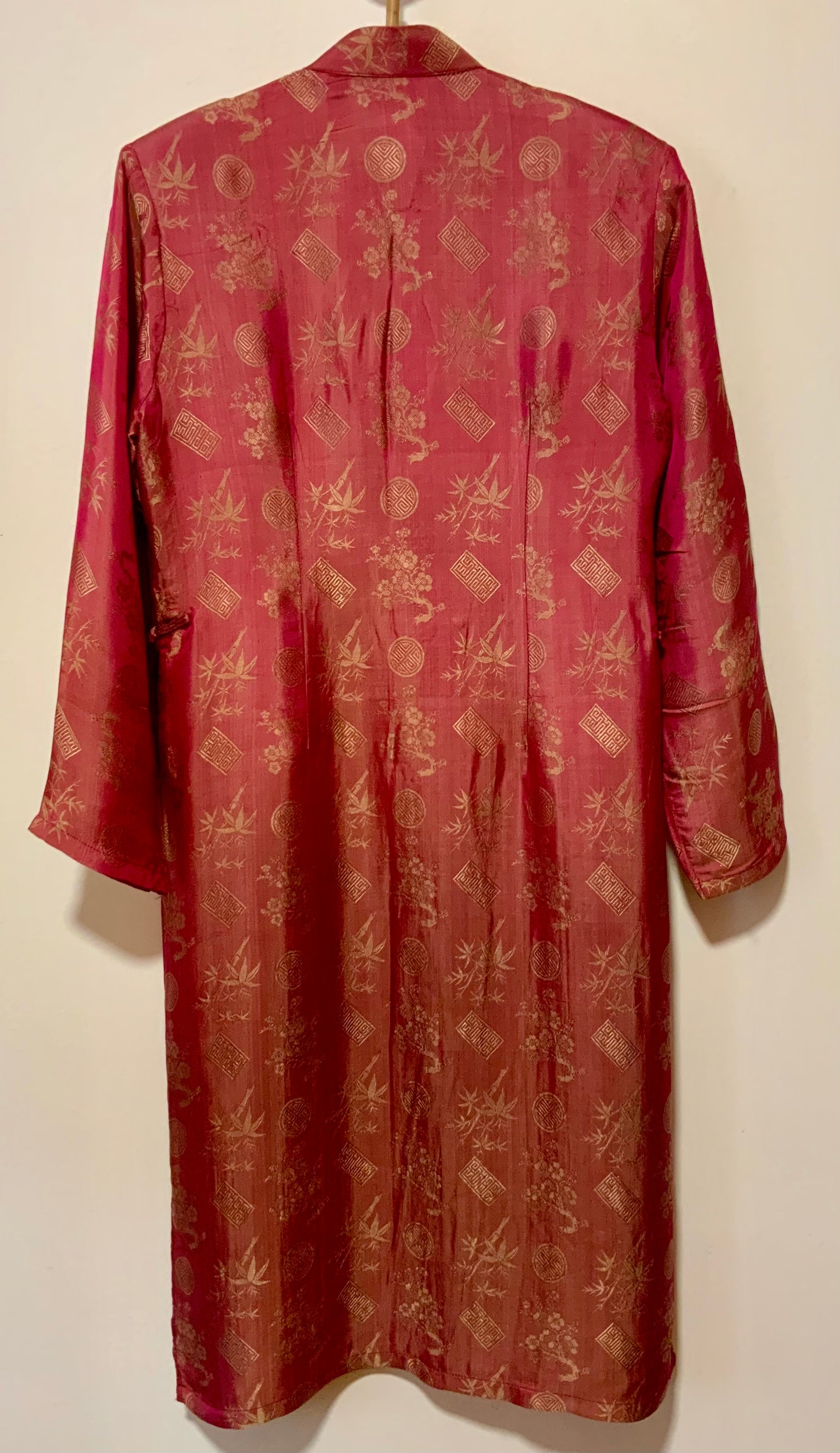 Robe Longue Veste Soie Viêt Nam Vintage 90’