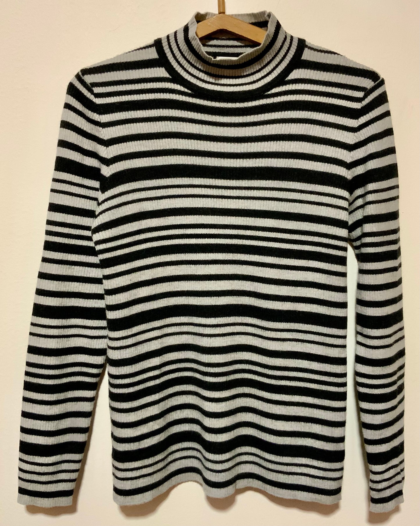 Pull Chaussette À rayures Vintage Laine 1990
