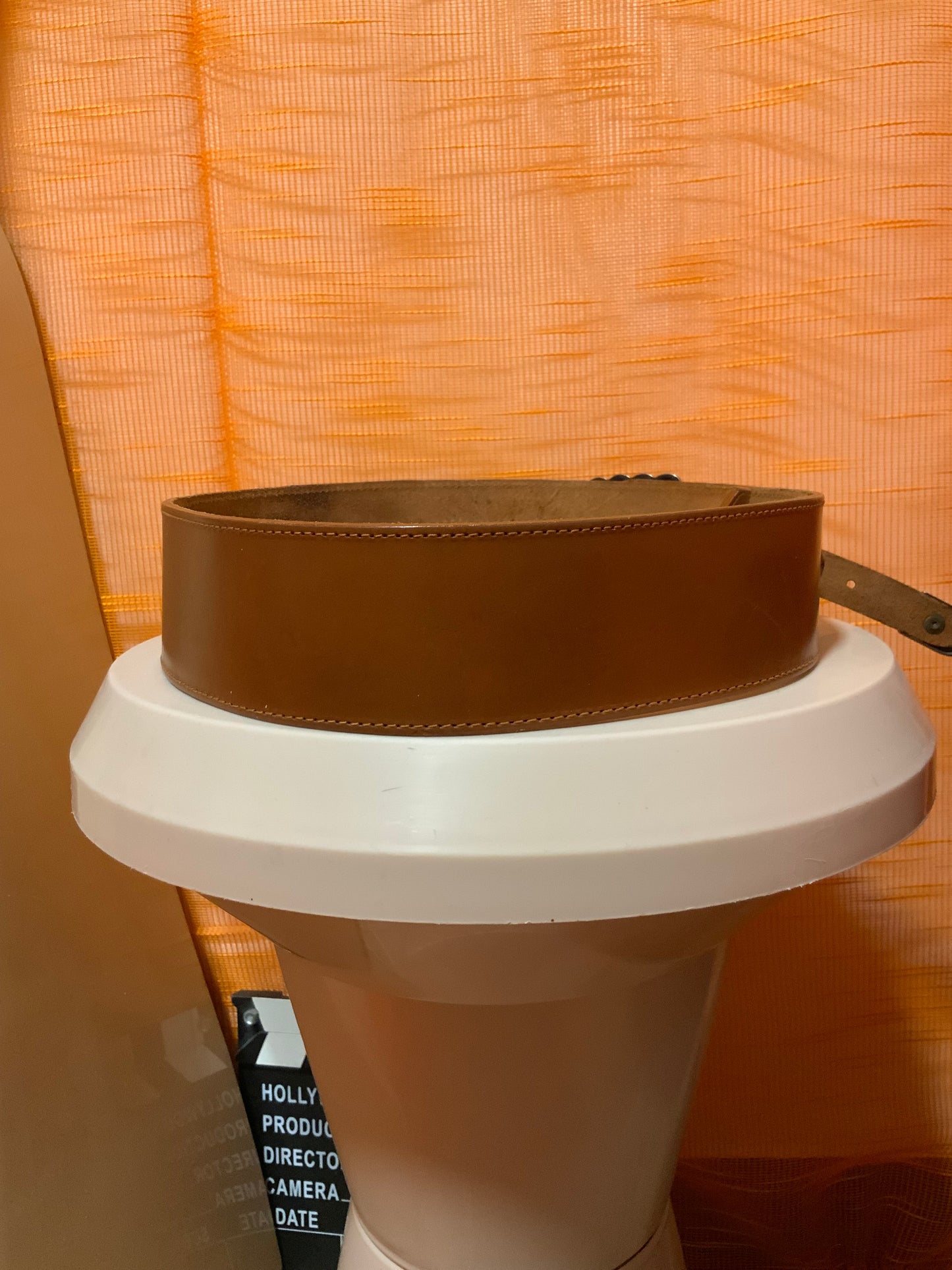 Ceinture Western Cuir marron Vintage