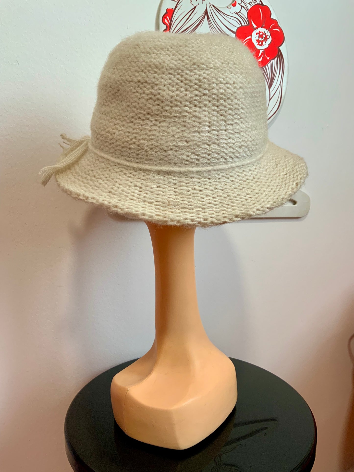 Chapeau Chic Laine Vintage France Tricot Élégance