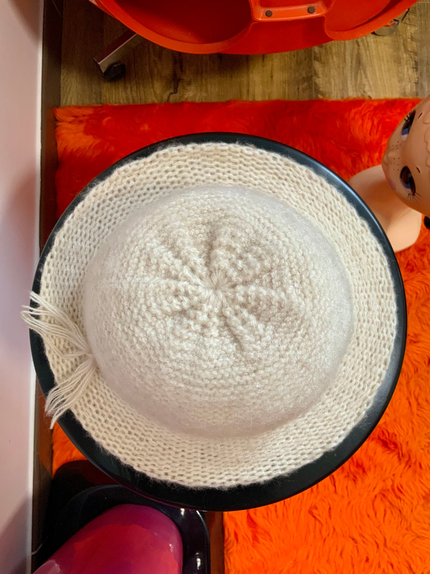 Chapeau Chic Laine Vintage France Tricot Élégance